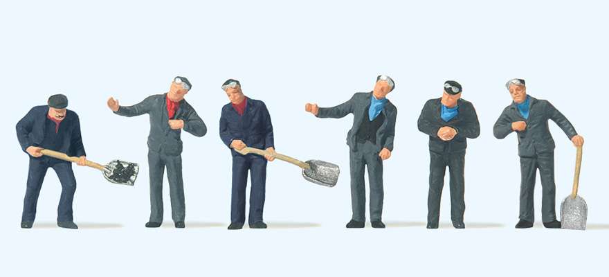 Conducteurs et chauffeur france HO 1/87 PREISER10788