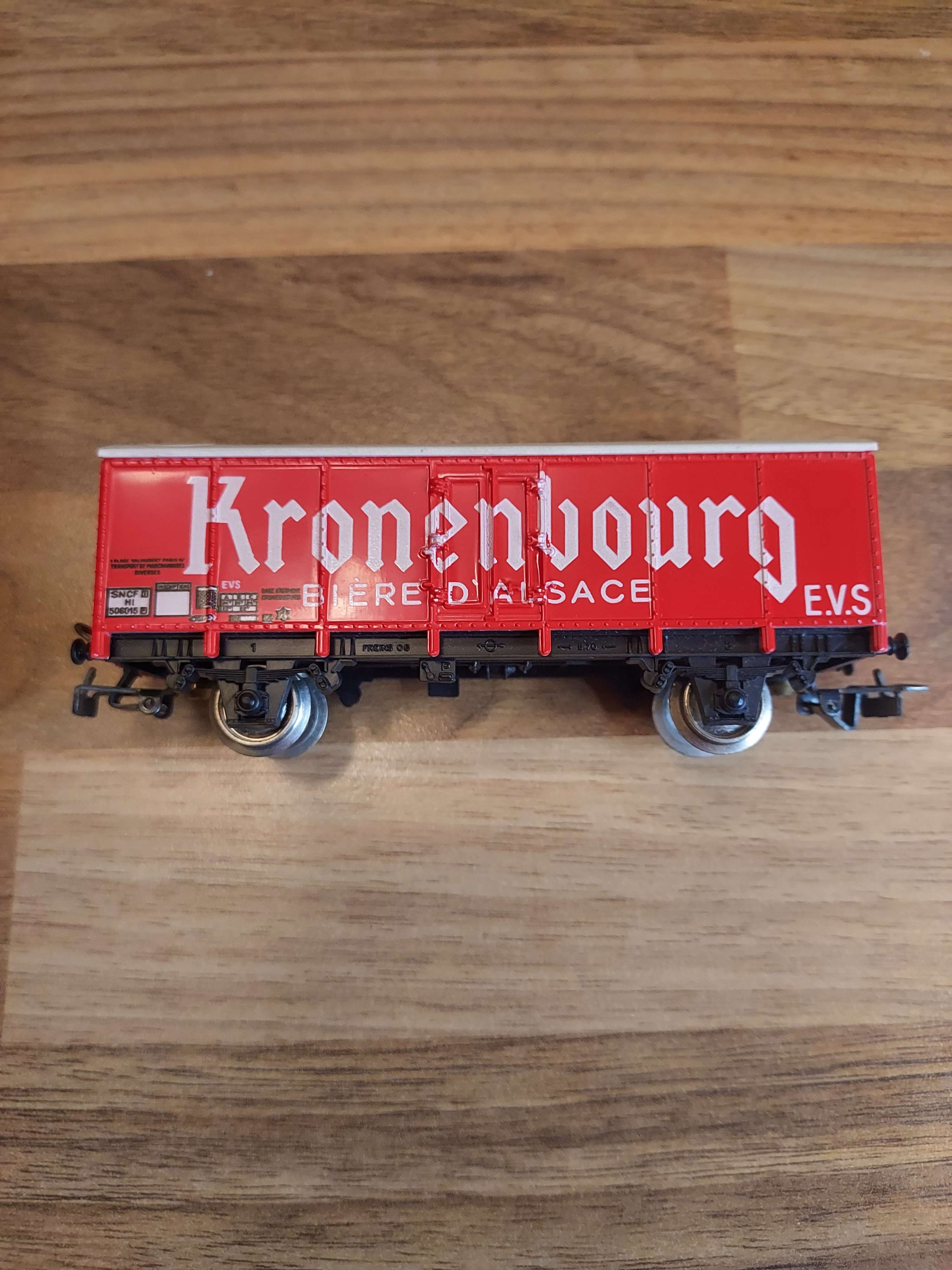Jouef wagon Kronenbourg Ho ref 32