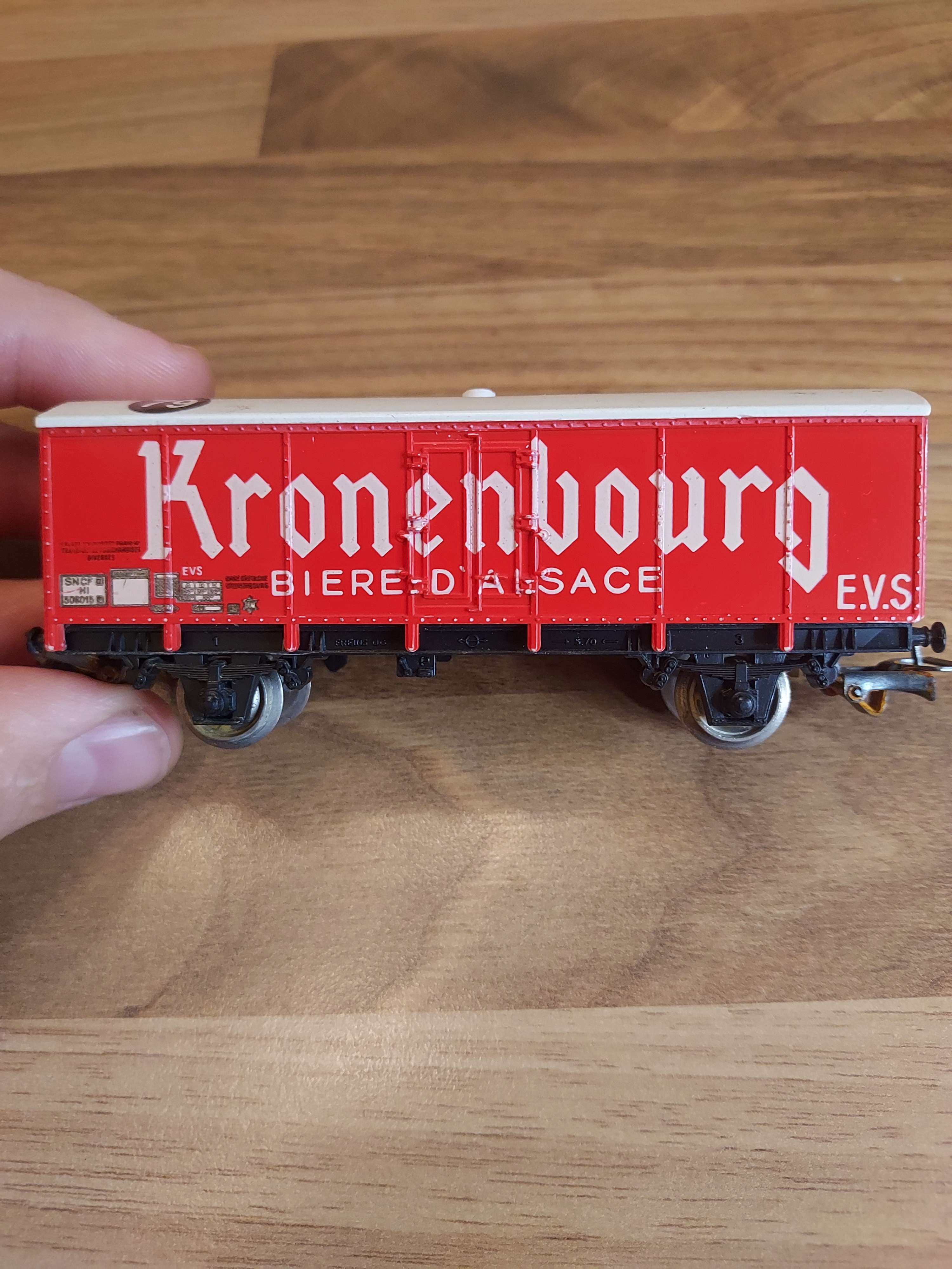 Jouef wagon Kronenbourg Ho ref 79