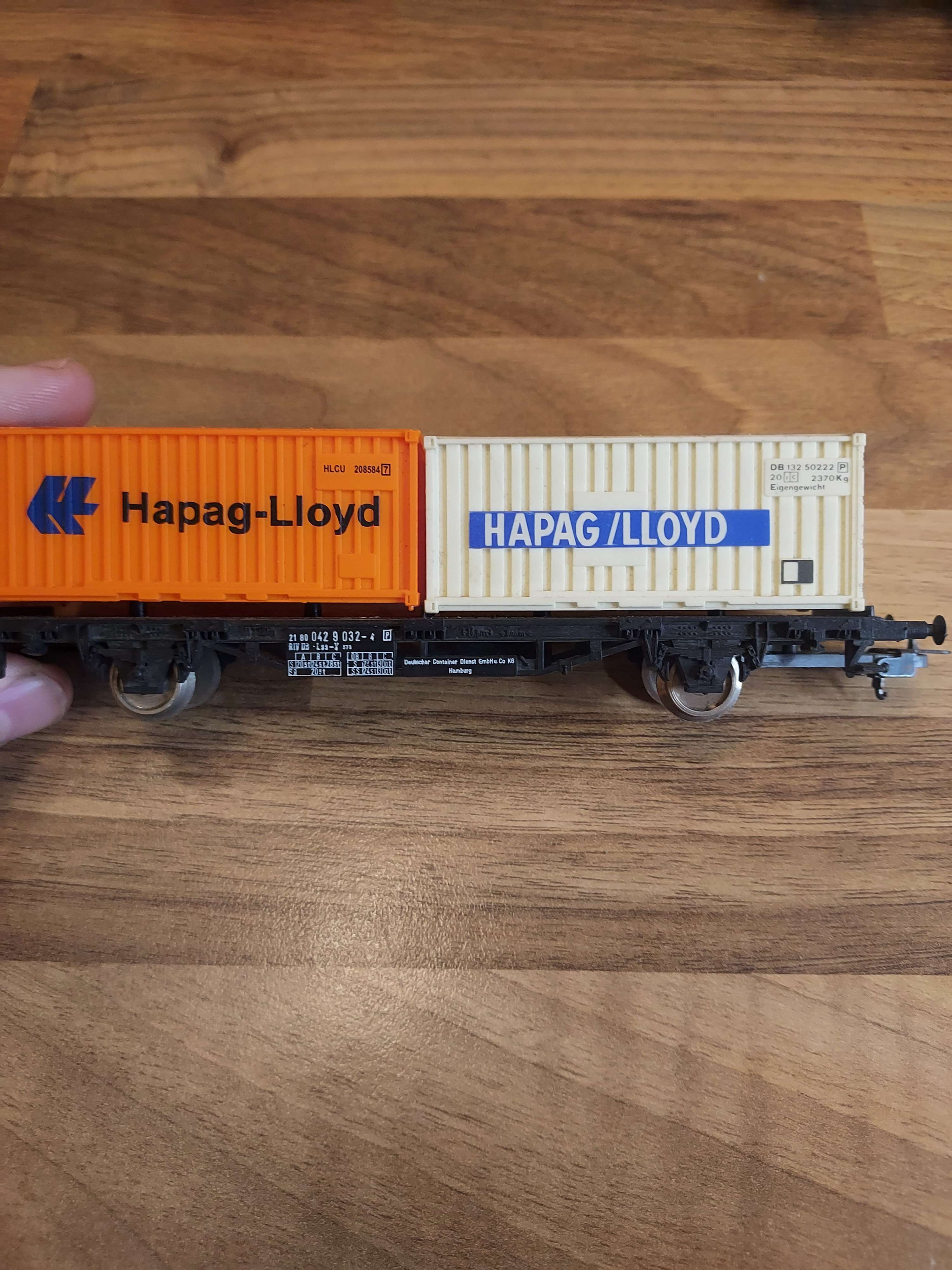 Lima wagon porte conteneur Ho ref 24