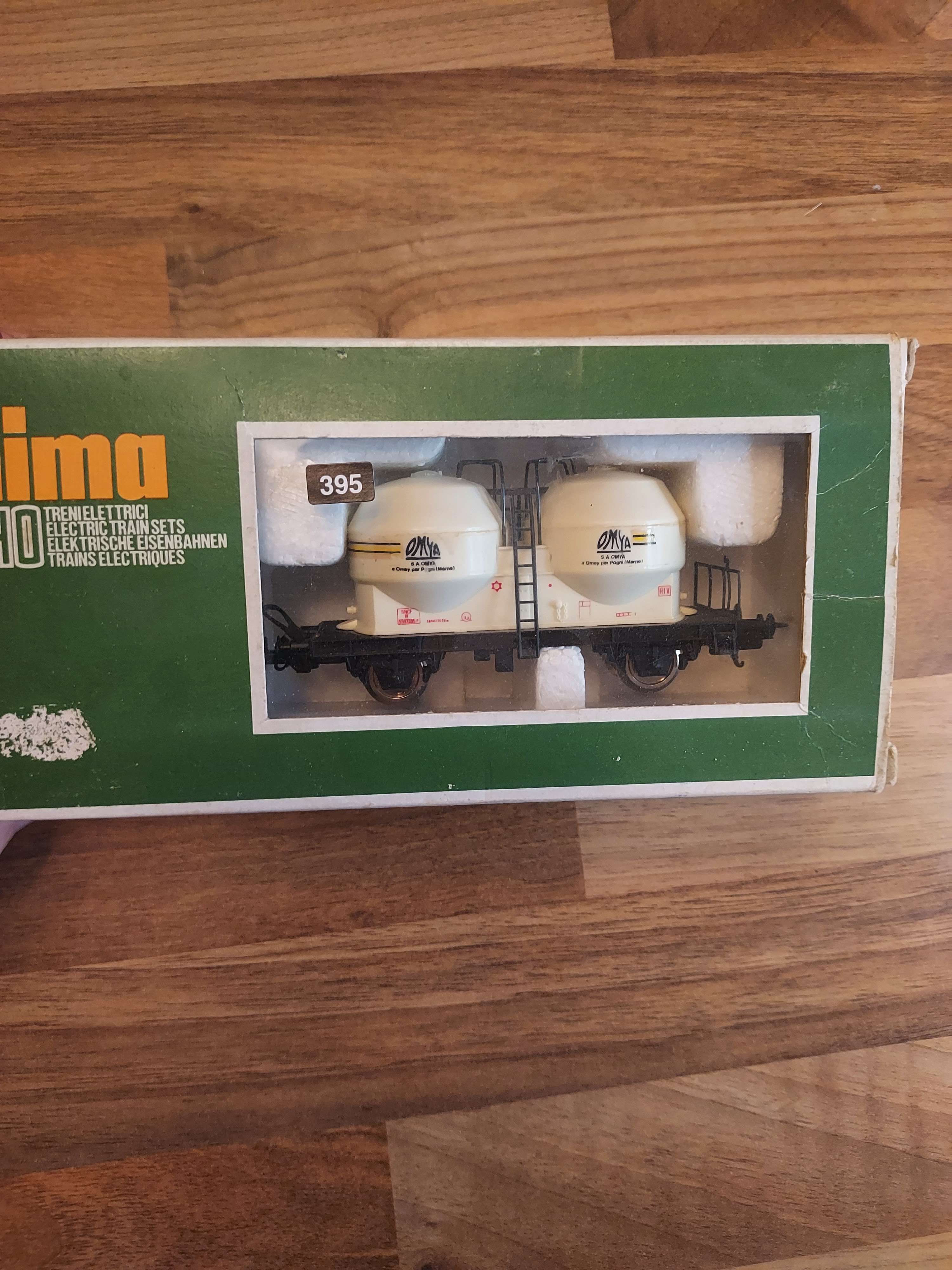 Lima 2804 Ho Wagon Silo pour Pulv&eacute;rulents Omya ref 395 tbe 