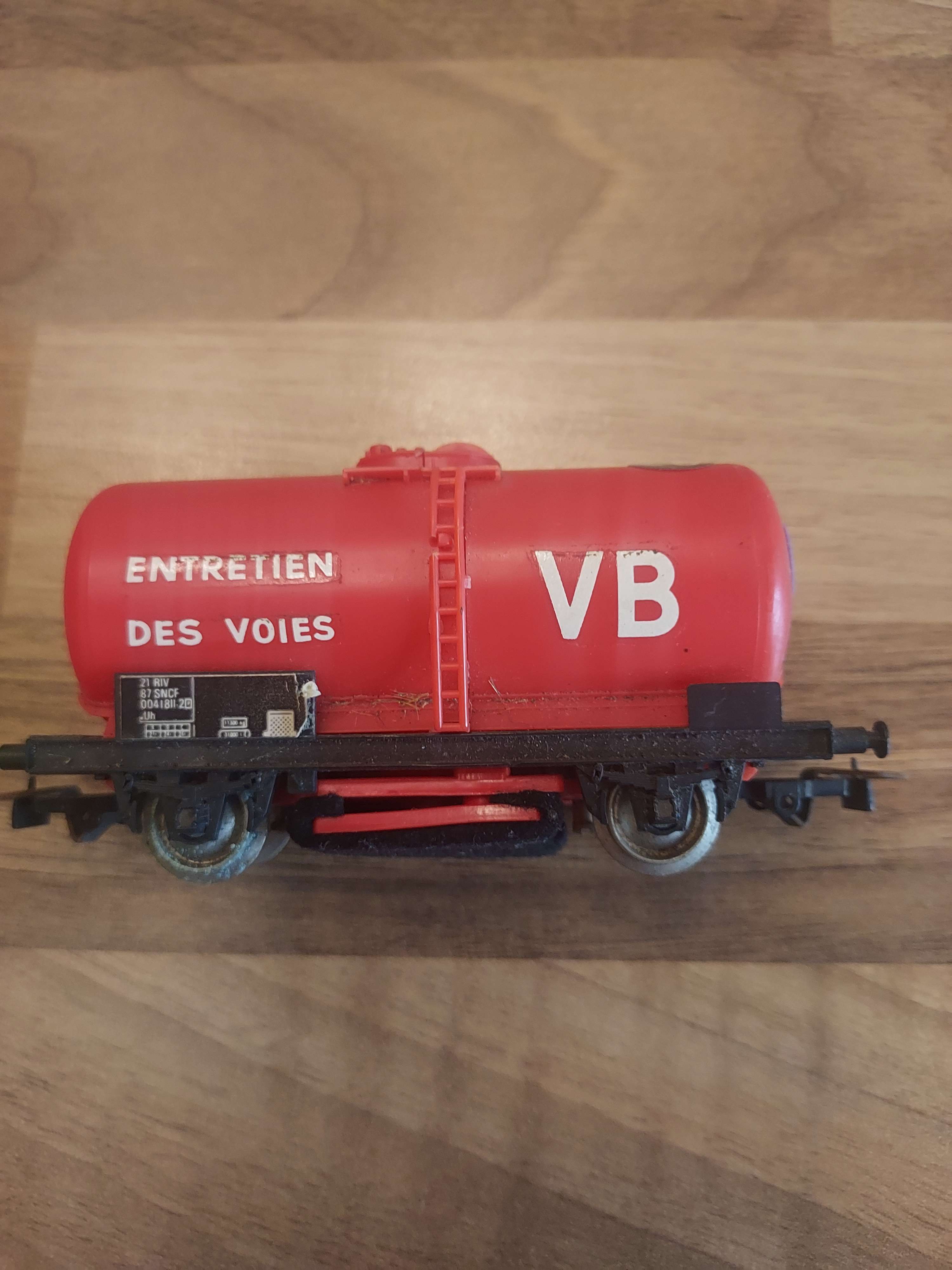 Jouef wagon entretien des voies vb ref 98