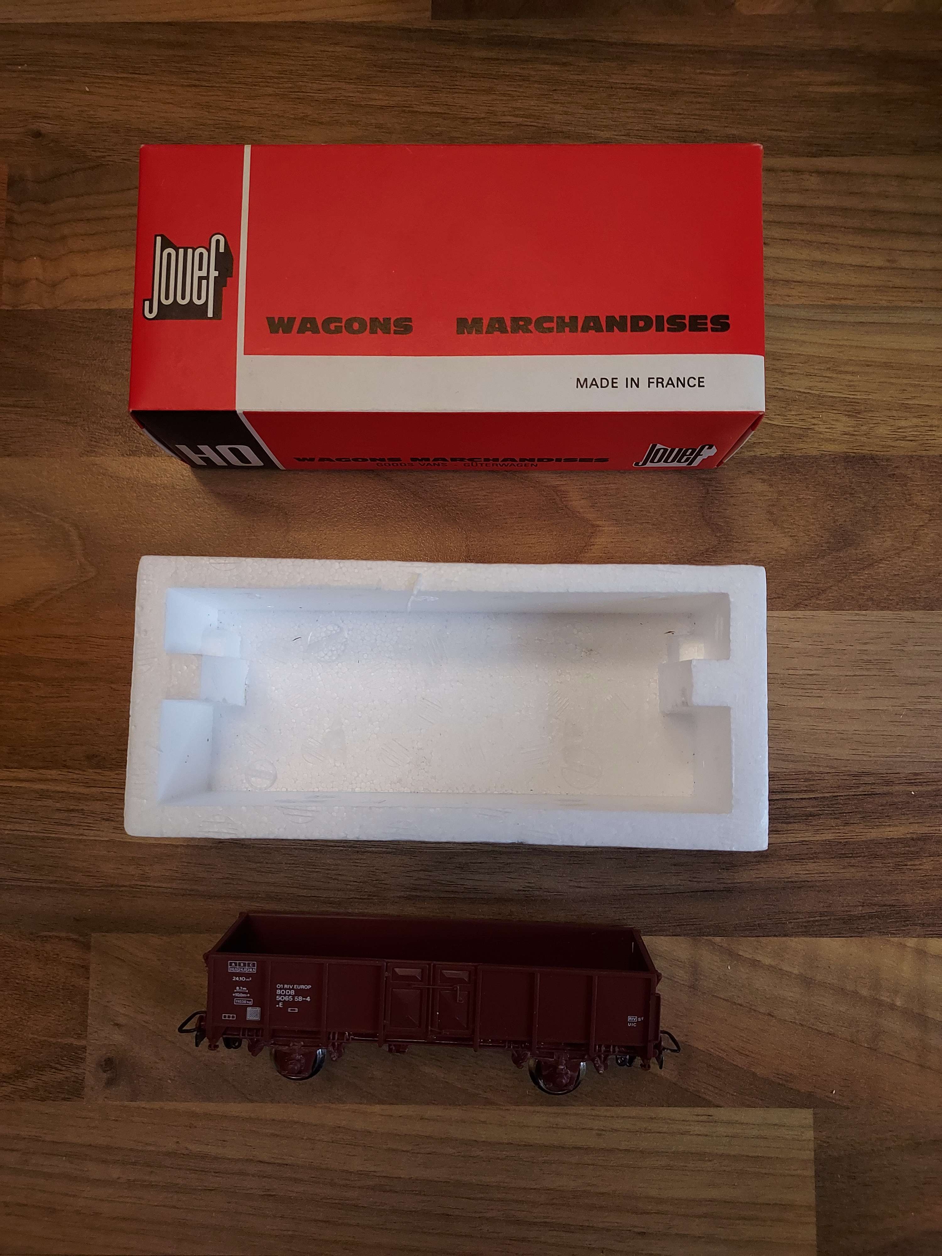 Jouef wagon marchandise tombereau u il c 6811 HO 