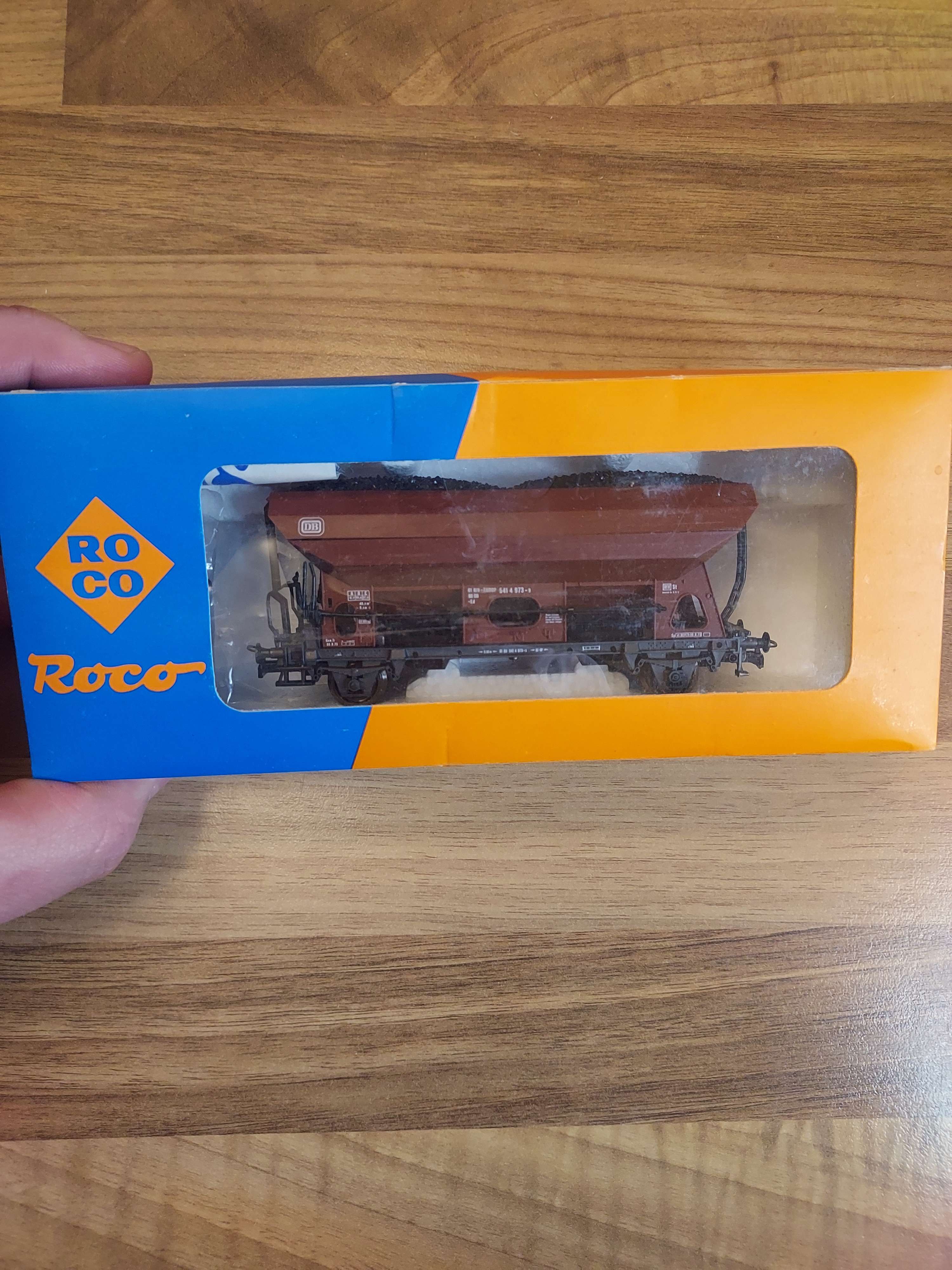 ROCO 4335A Wagon tr&eacute;mie minerai charbon, HO