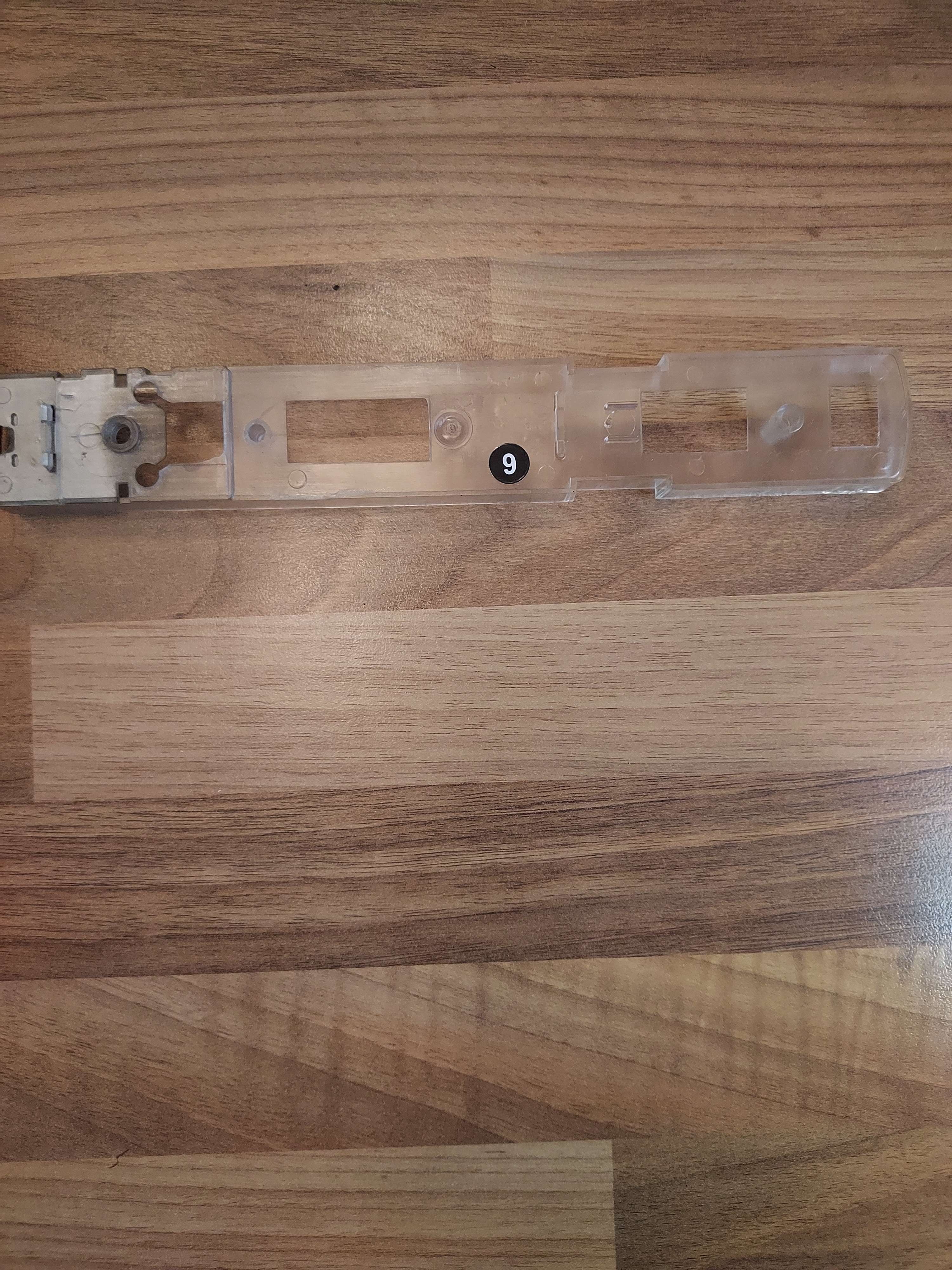 Jouef pi&egrave;ces d'origine autorail picasso motrice vitrage HO ref 9