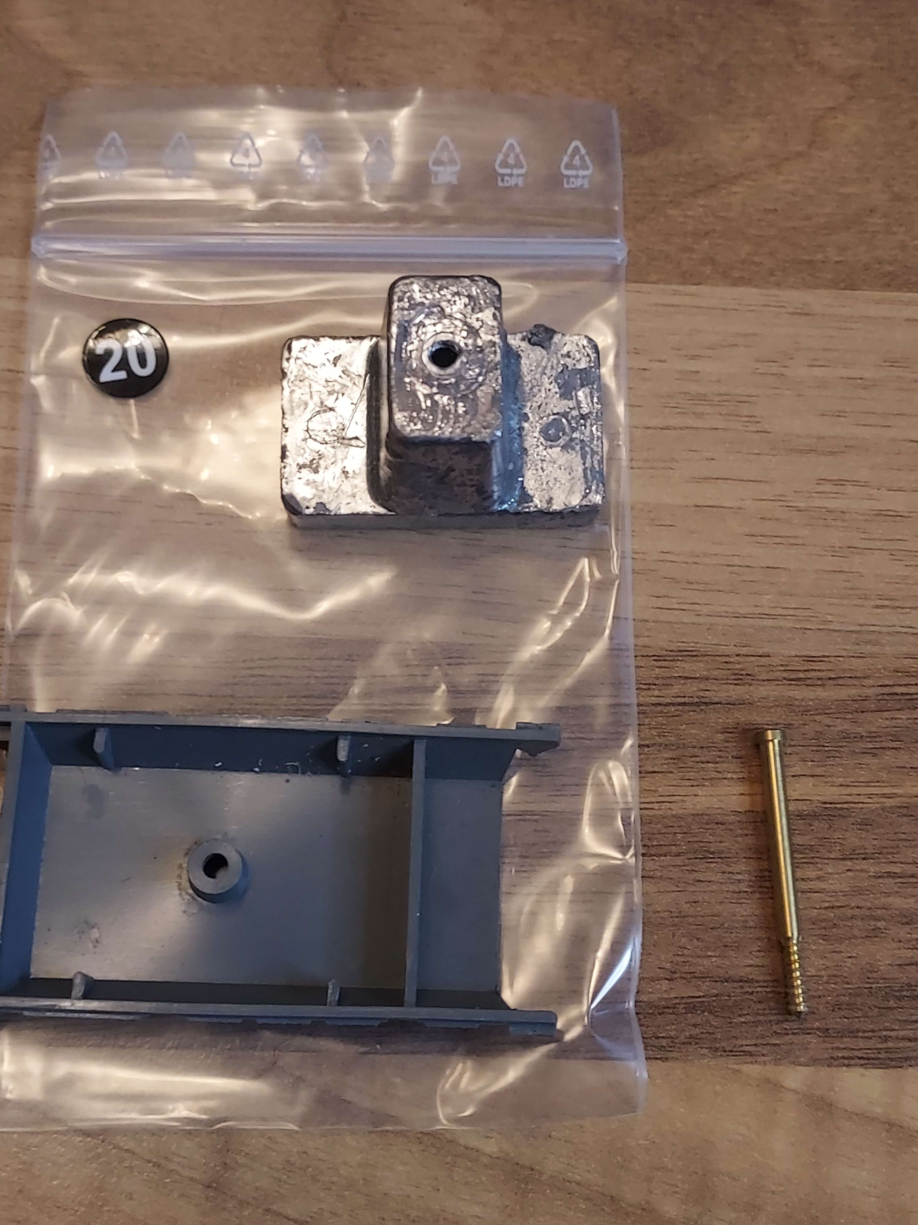 Jouef l'est vis Carter de locomotive BB 17029 HO ref 20