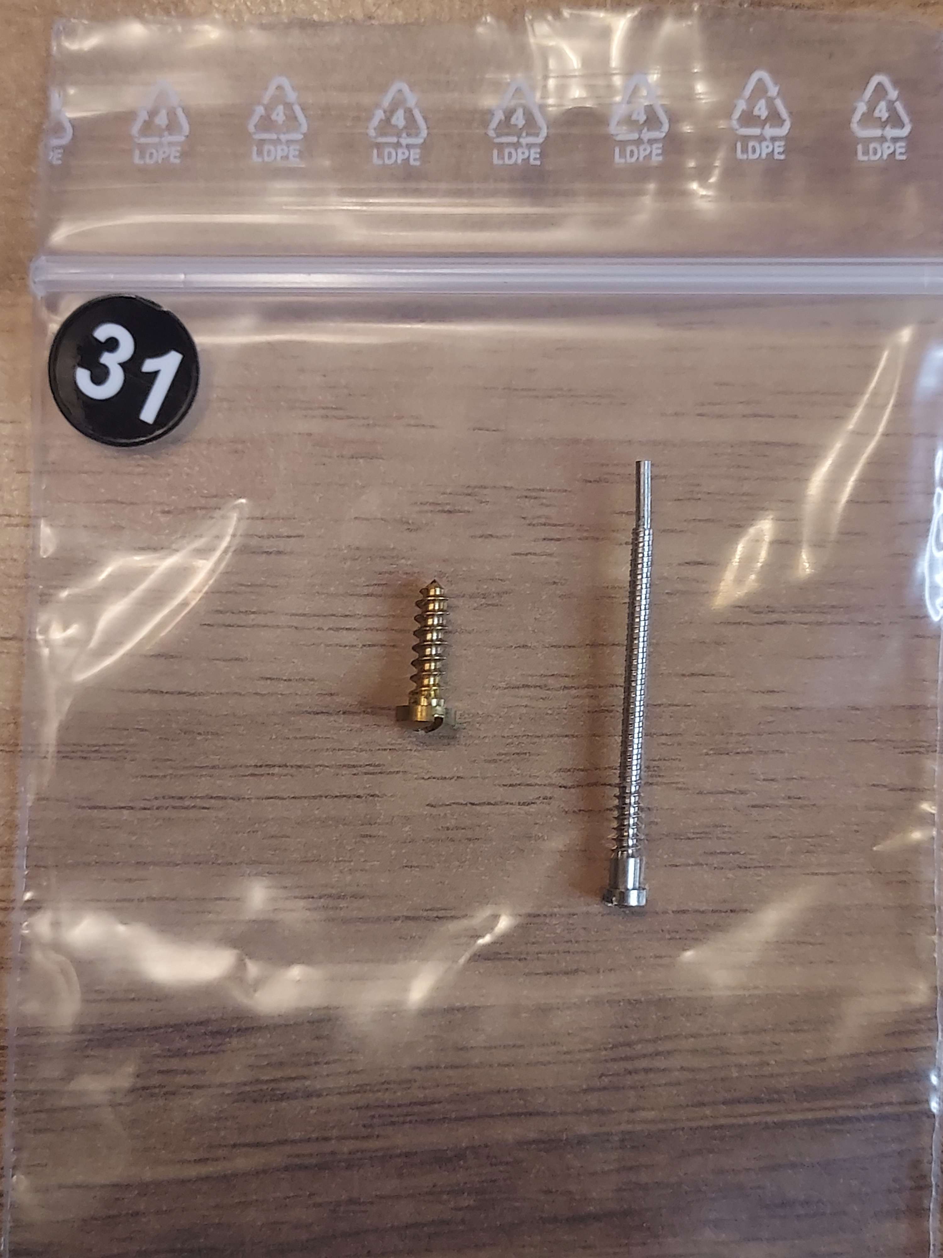 Jouef 2 vis pour draisine HO ref 31