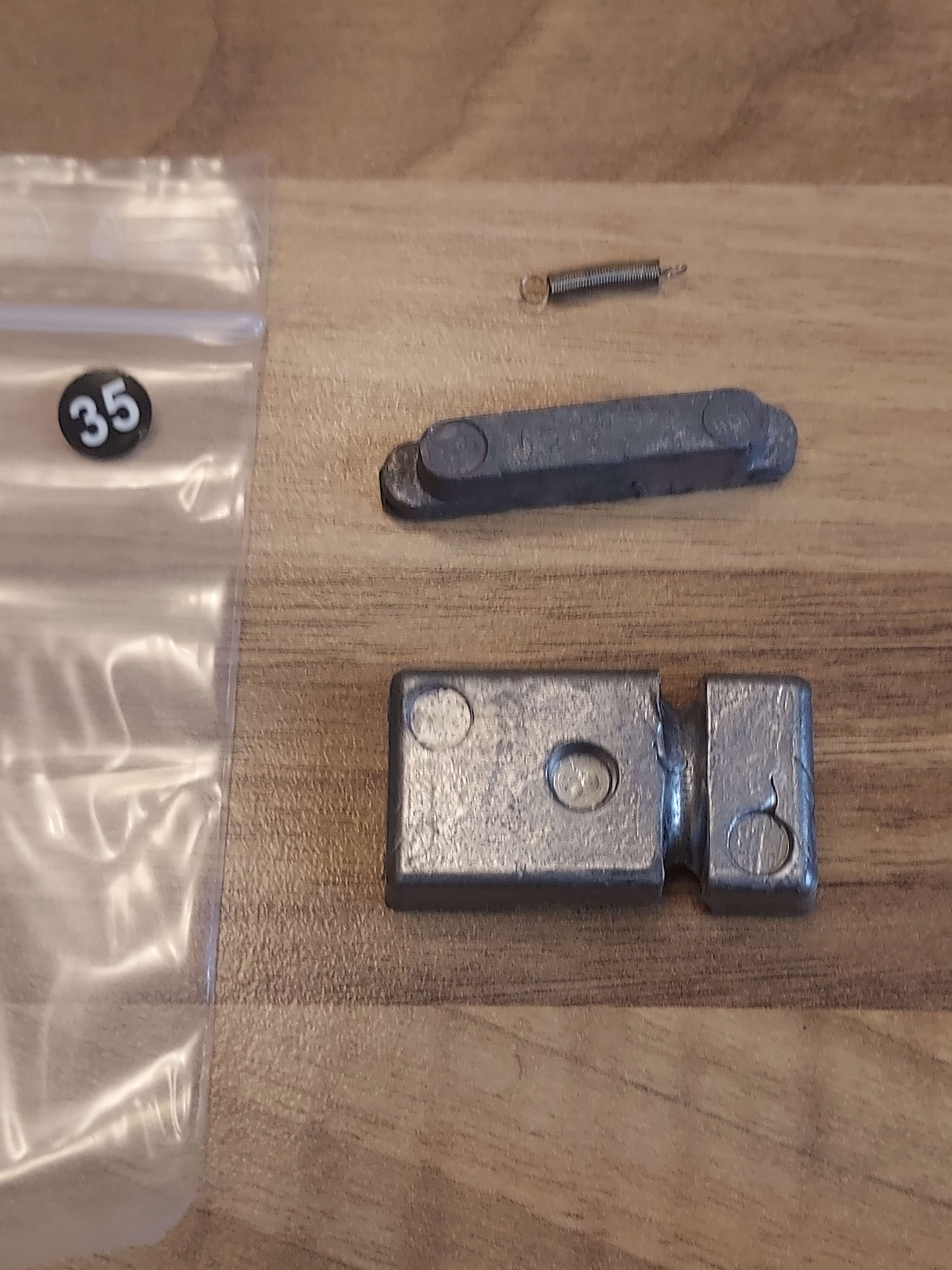 Jouef 2 l'est avec ressort pour draisine HO ref 35