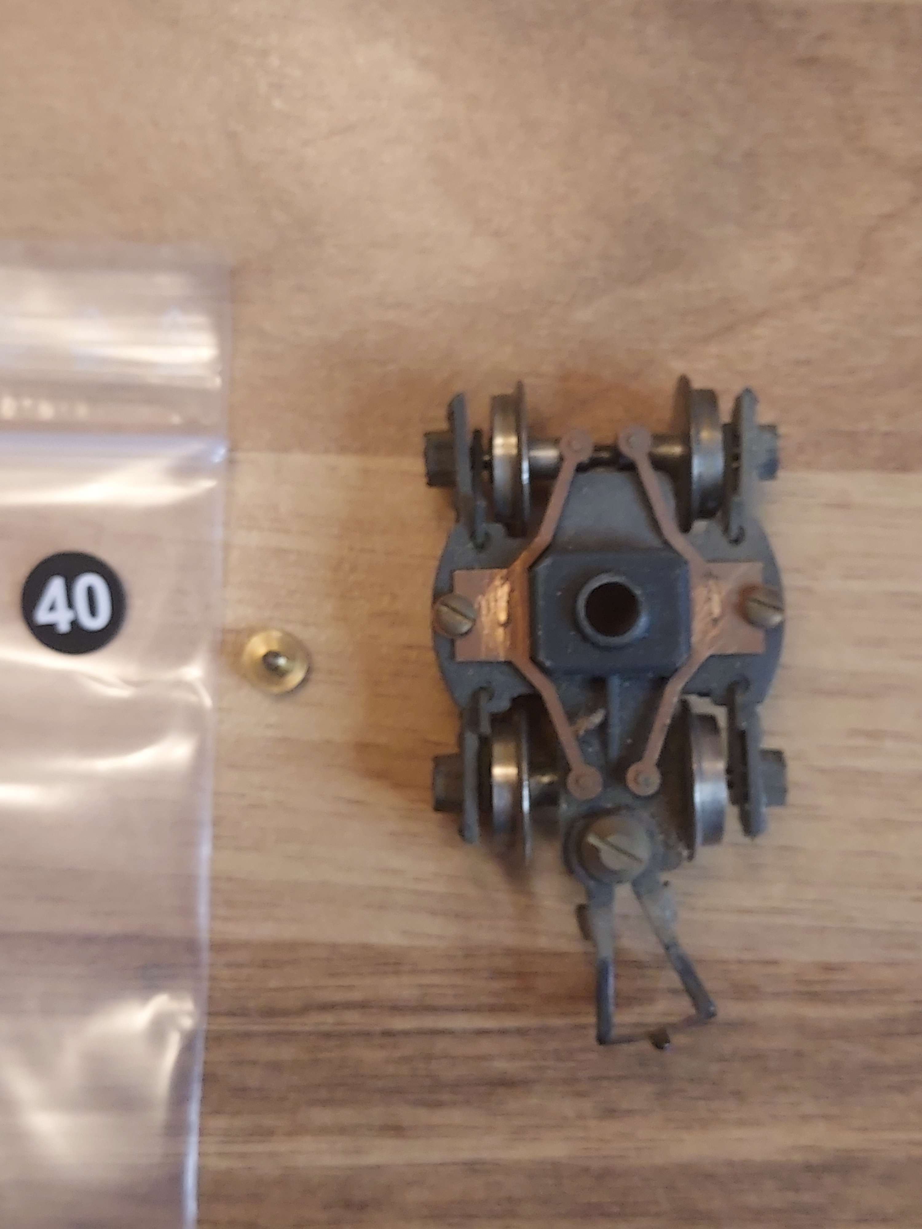 JOUEF bogie capteur palpeur de courant pour locomotive BB 66150 SNCF - HO 1/87 ref 40