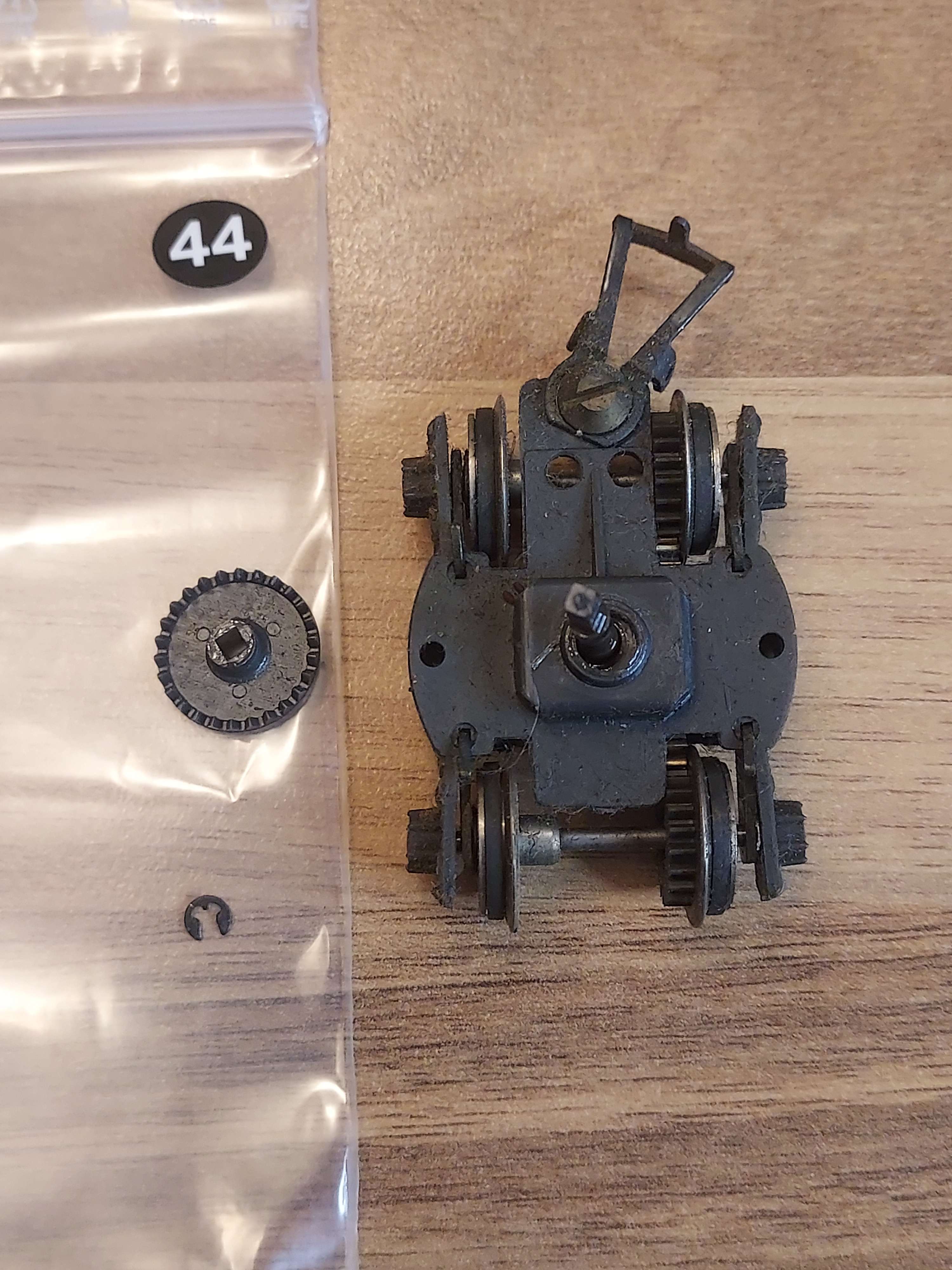 Jouef bogie moteur pour locomotive BB 66150 HO ref 44