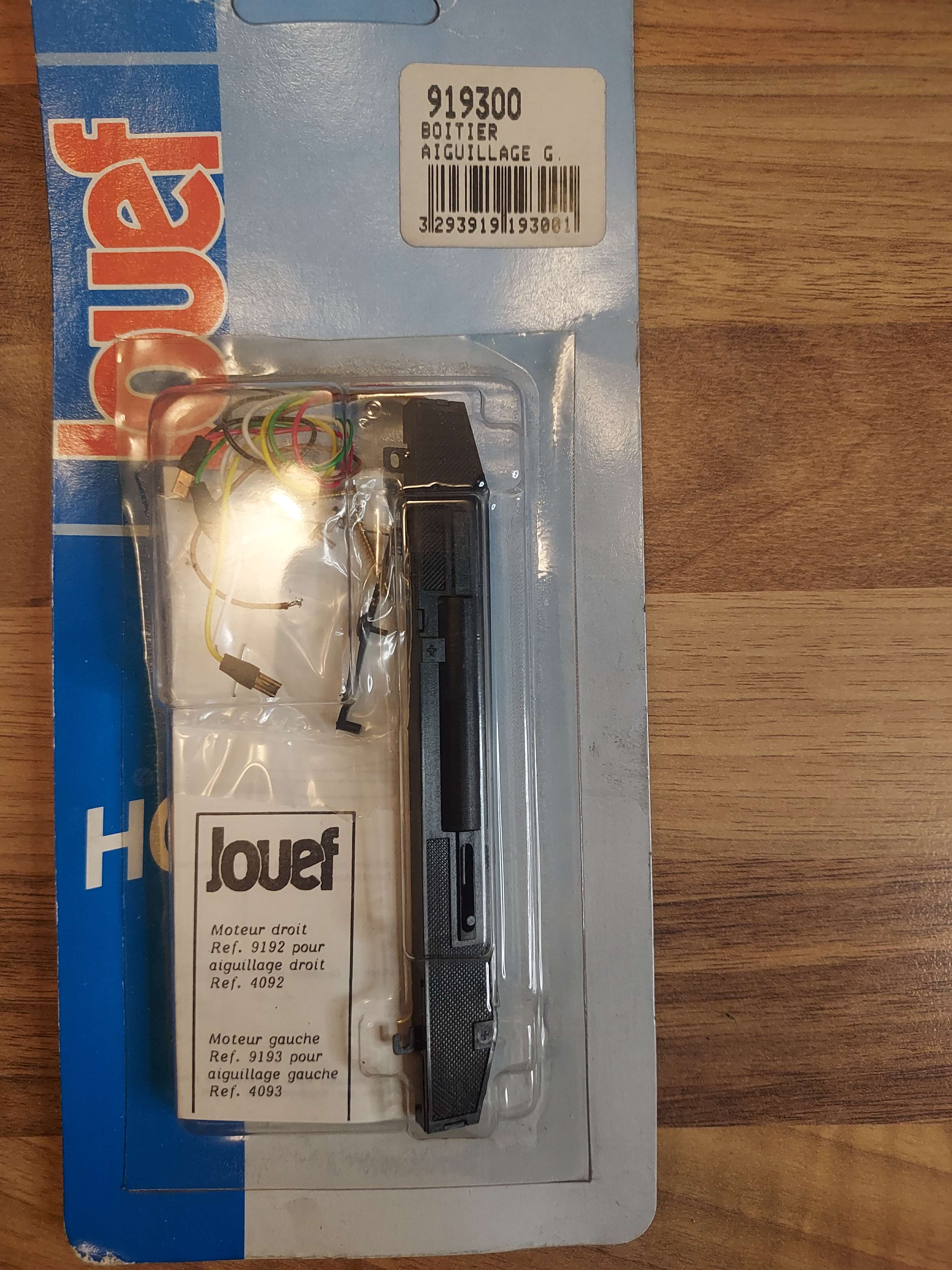 Jouef bo&icirc;tier aiguillage gauche moteur 919300