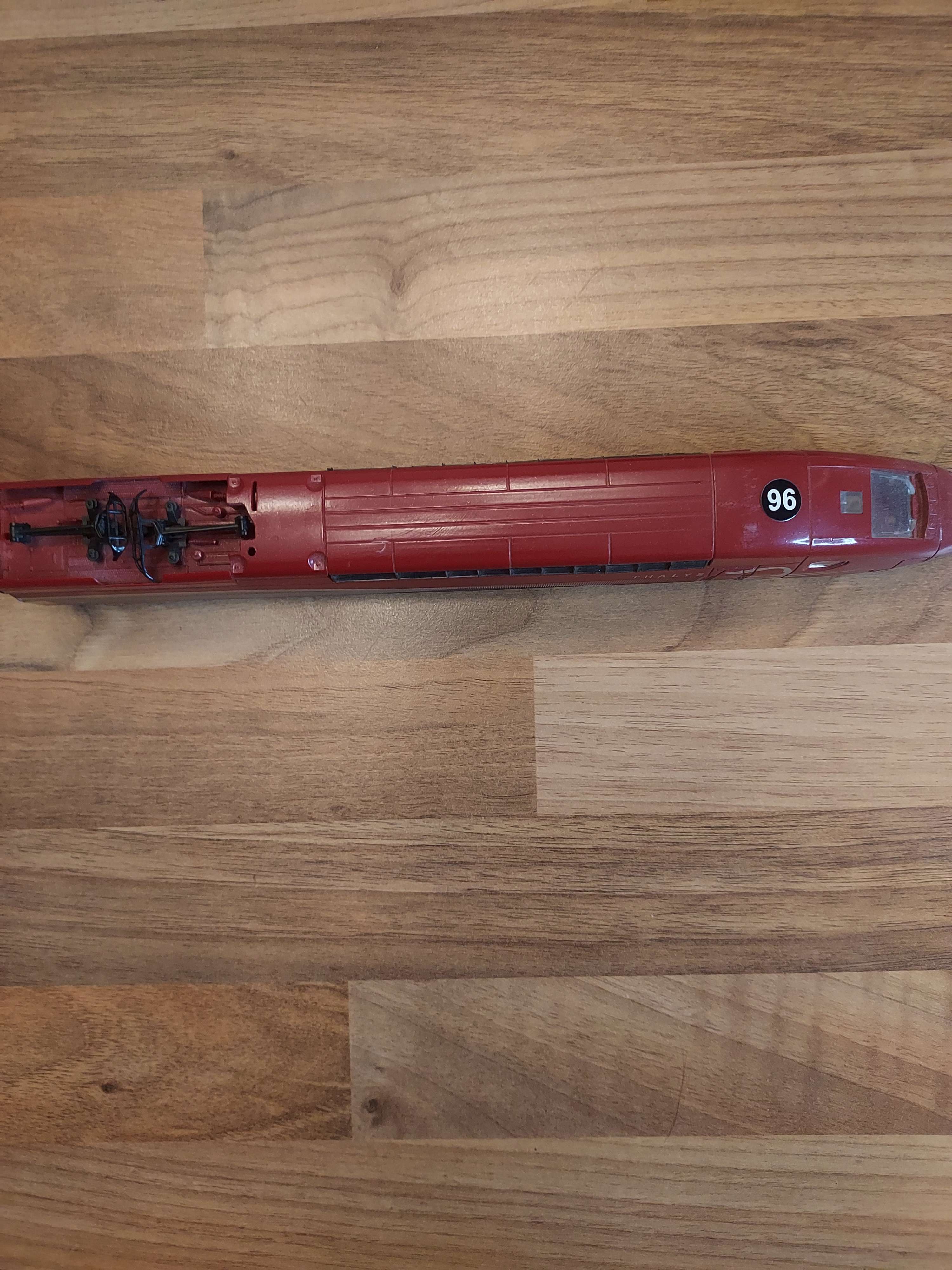 Mehano caisse carrosserie coque tgv thalys 4341  HO  ref 96