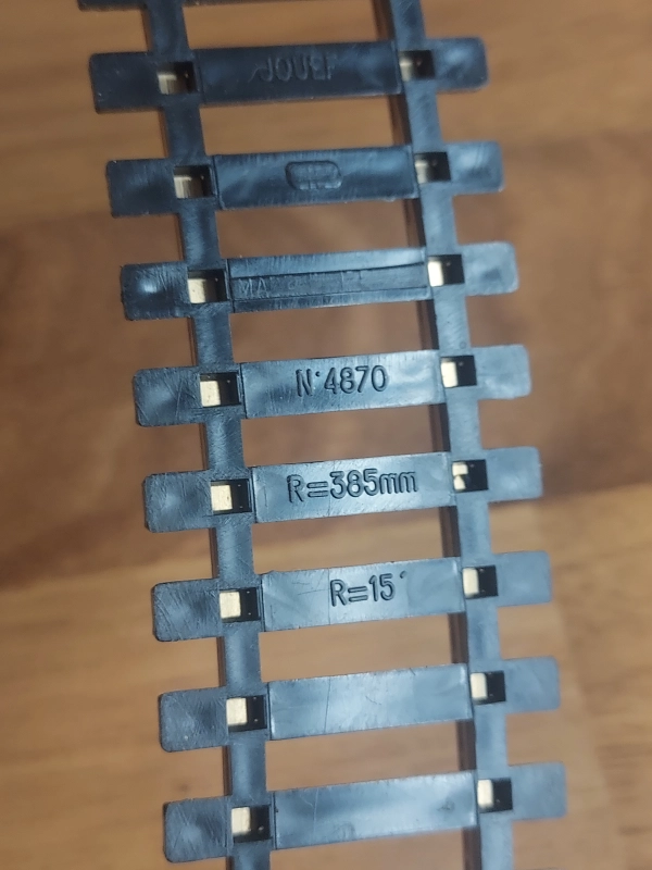 Jouef HO Lot De 10 Rails COURBES Ref 870 Jouef HO Lot De 10 Rails COURBES Ref 870