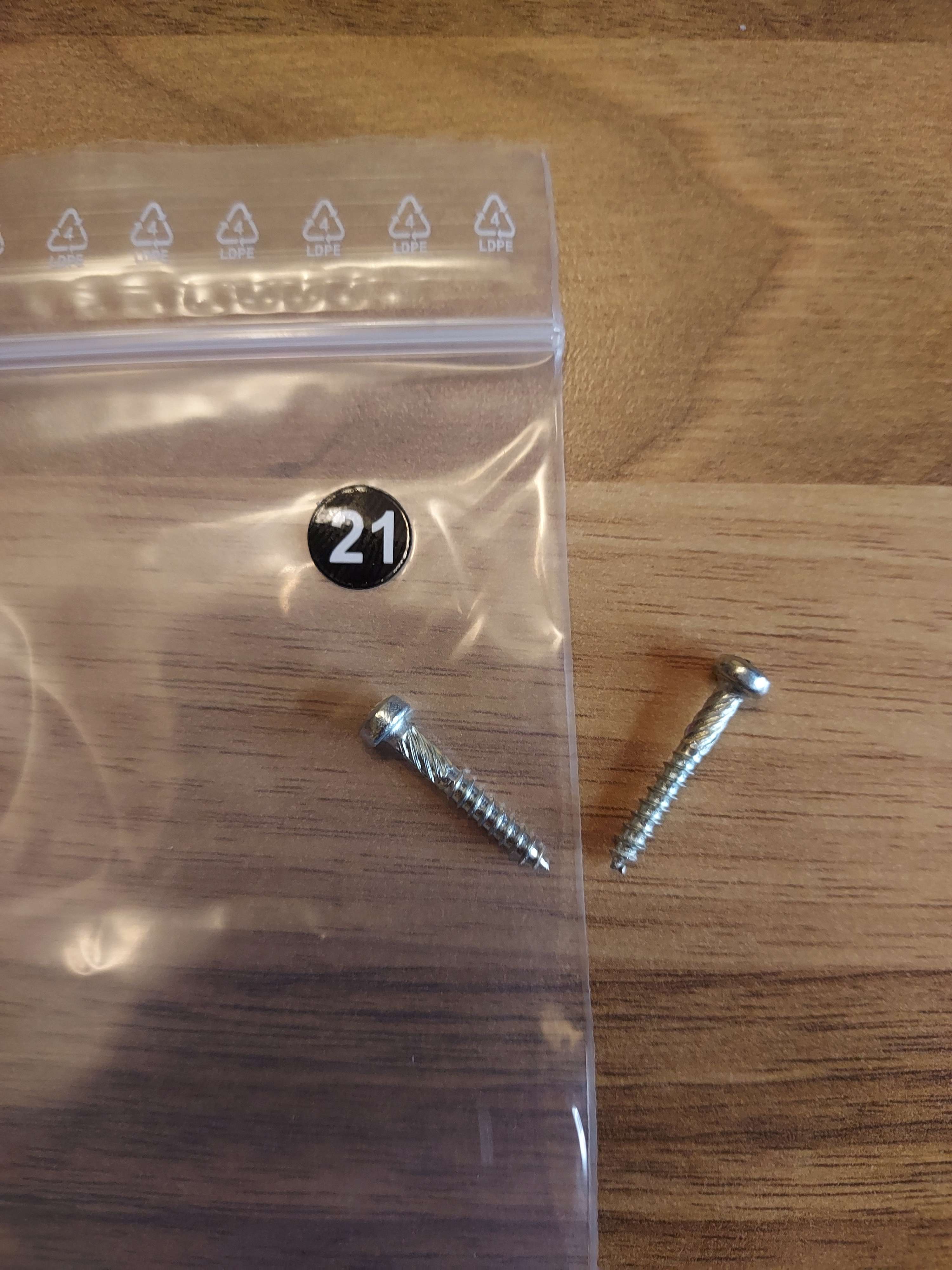 Jouef vis pour tgv Atlantique pi&egrave;ces d'origine HO ref 21