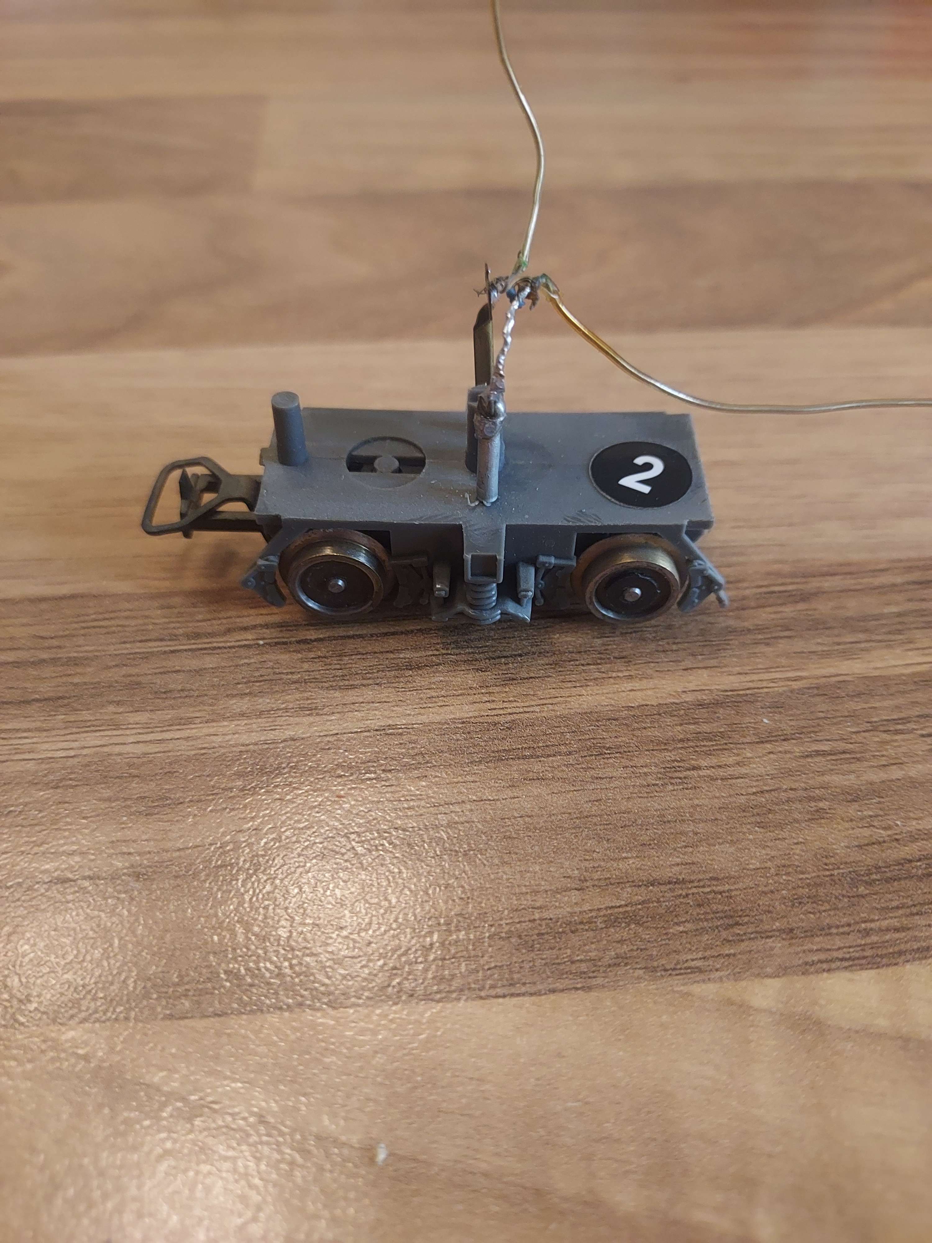 Jouef bogie capteurs pour motrice autorail  XBD 4737 HO  ref 2