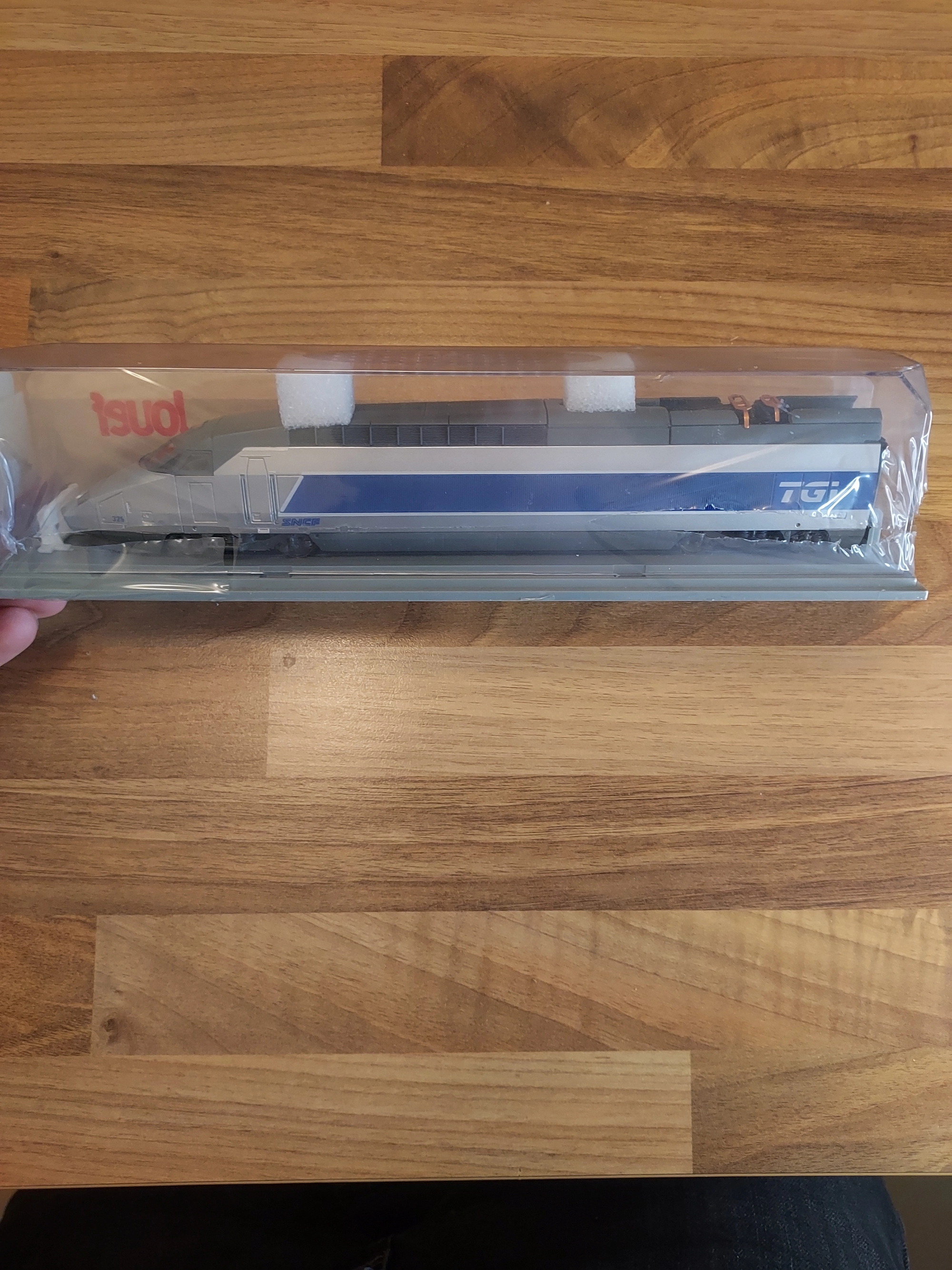 Voiture TGV Atlantique Jouef - Modélisme échelle HO, Occasion Avec Boîte Cristal