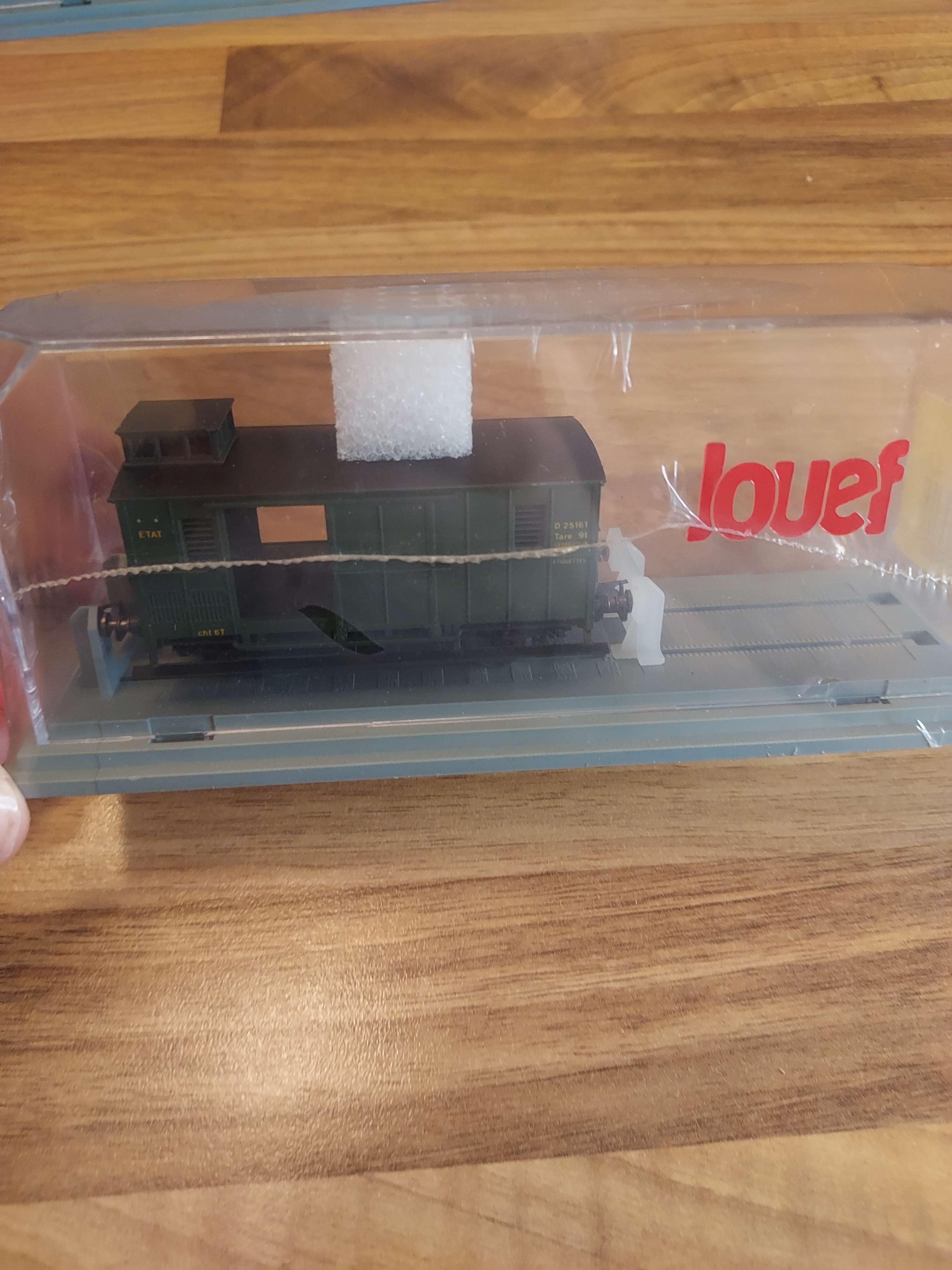 Jouef wagon fourgon vigie 564800 HO bo&icirc;te cristal sous blister 