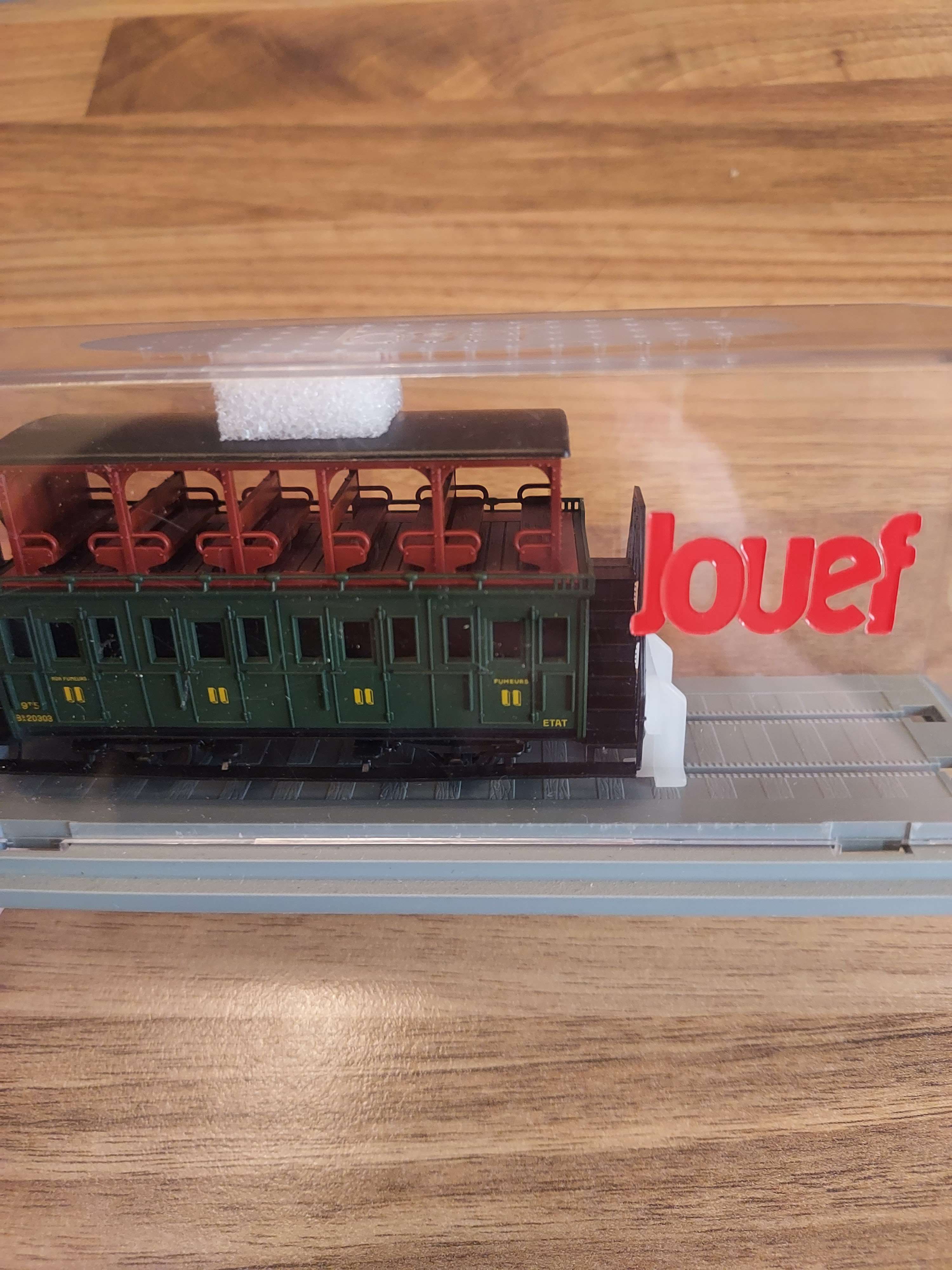 Jouef voiture imp&eacute;rial 2 cl comme neuf  avec boite cristal HO ref 564900