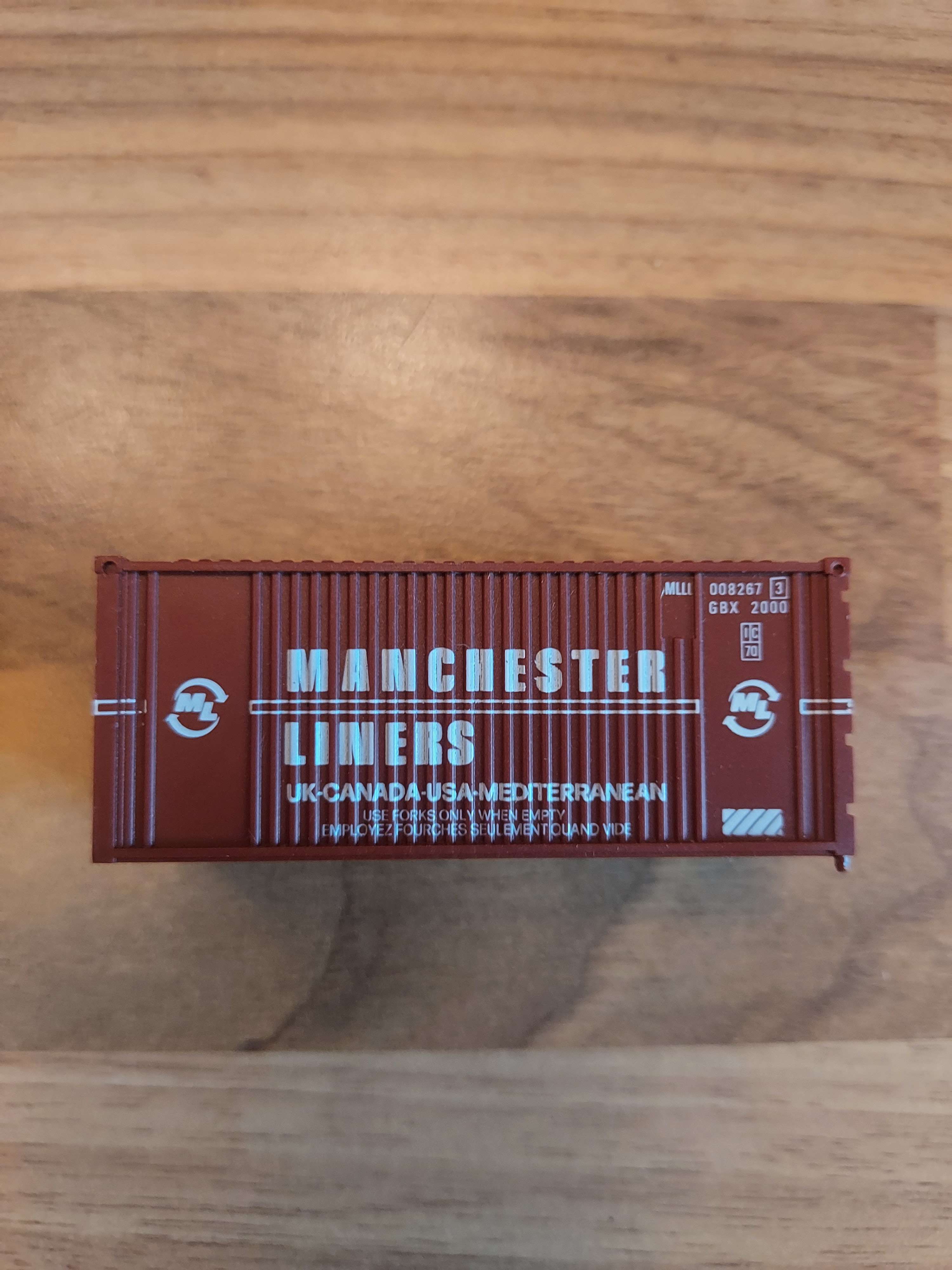 Conteneur Manchester liners HO 1/87