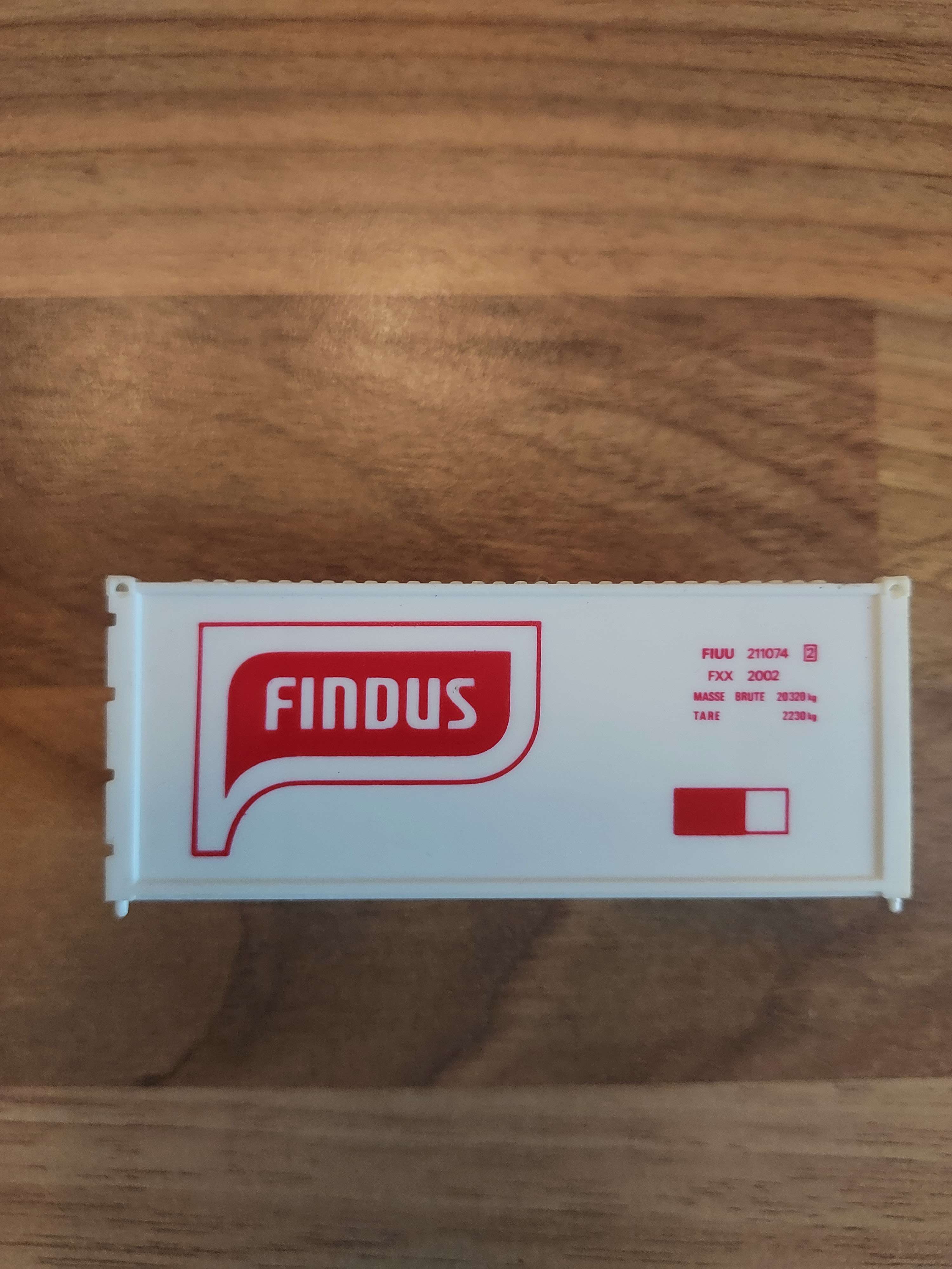 Conteneur findus HO 1/87 