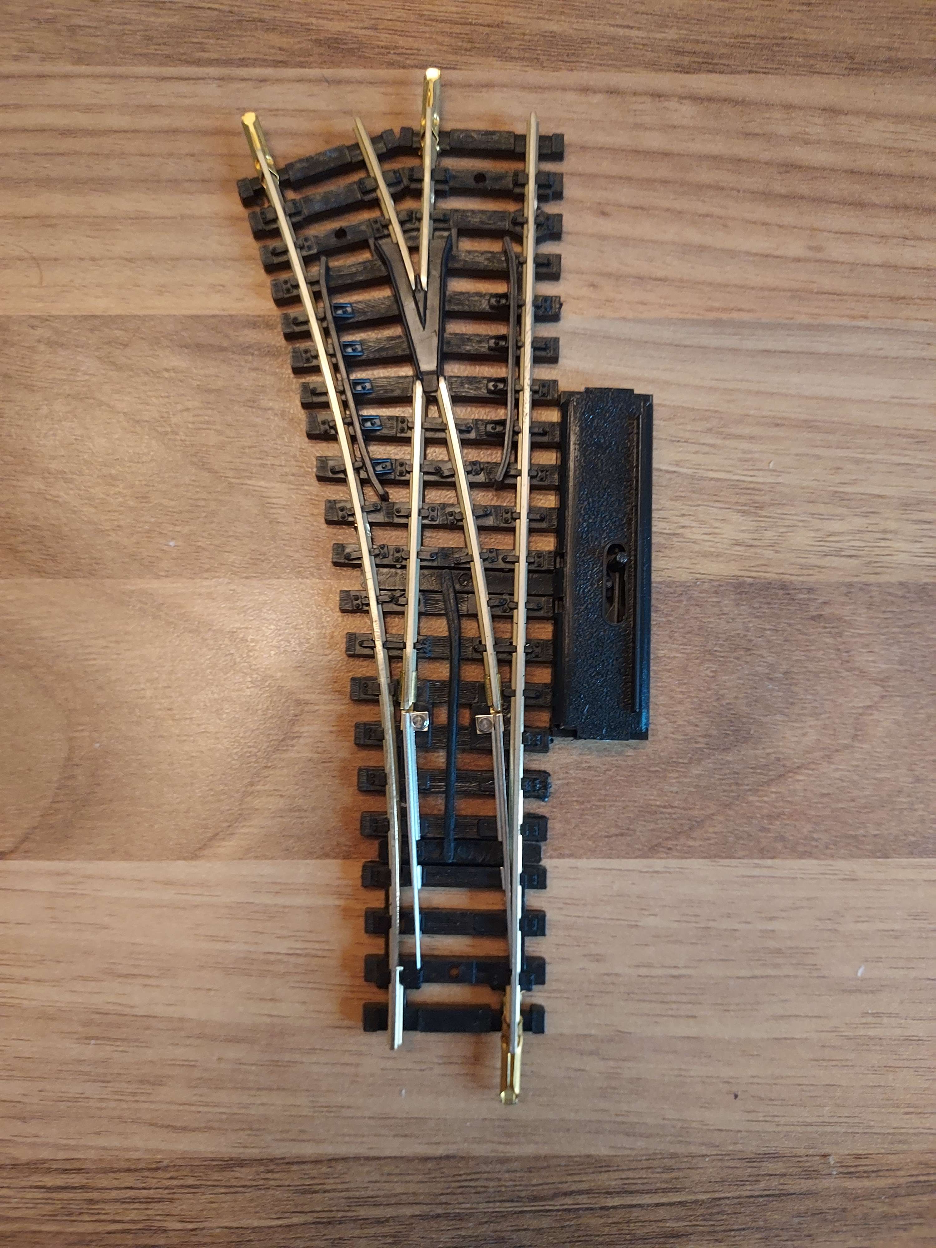 Jouef aiguillage gauche Manuel Maillechort HO 1/87 