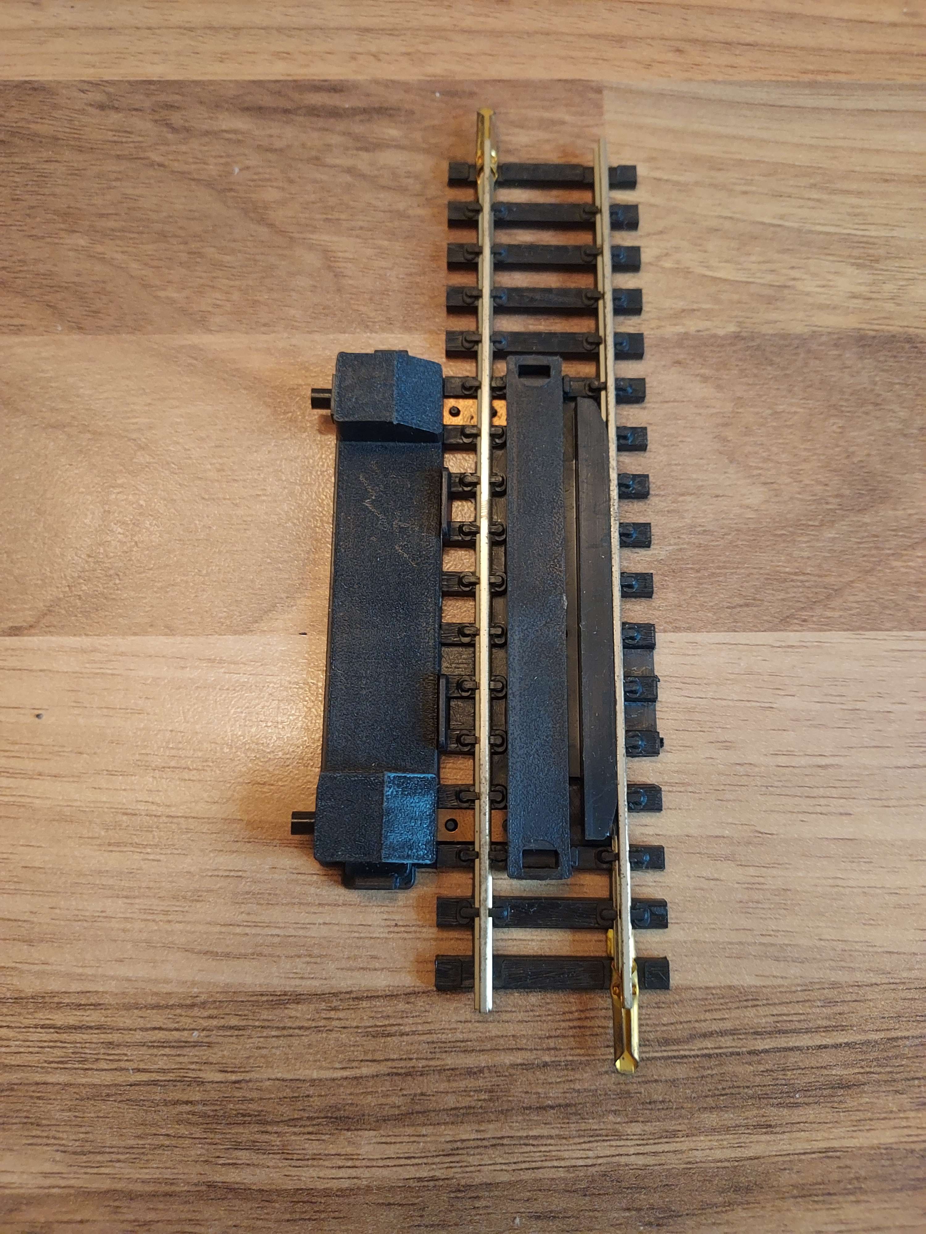 Jouef rail de commande a distance maillechort HO 