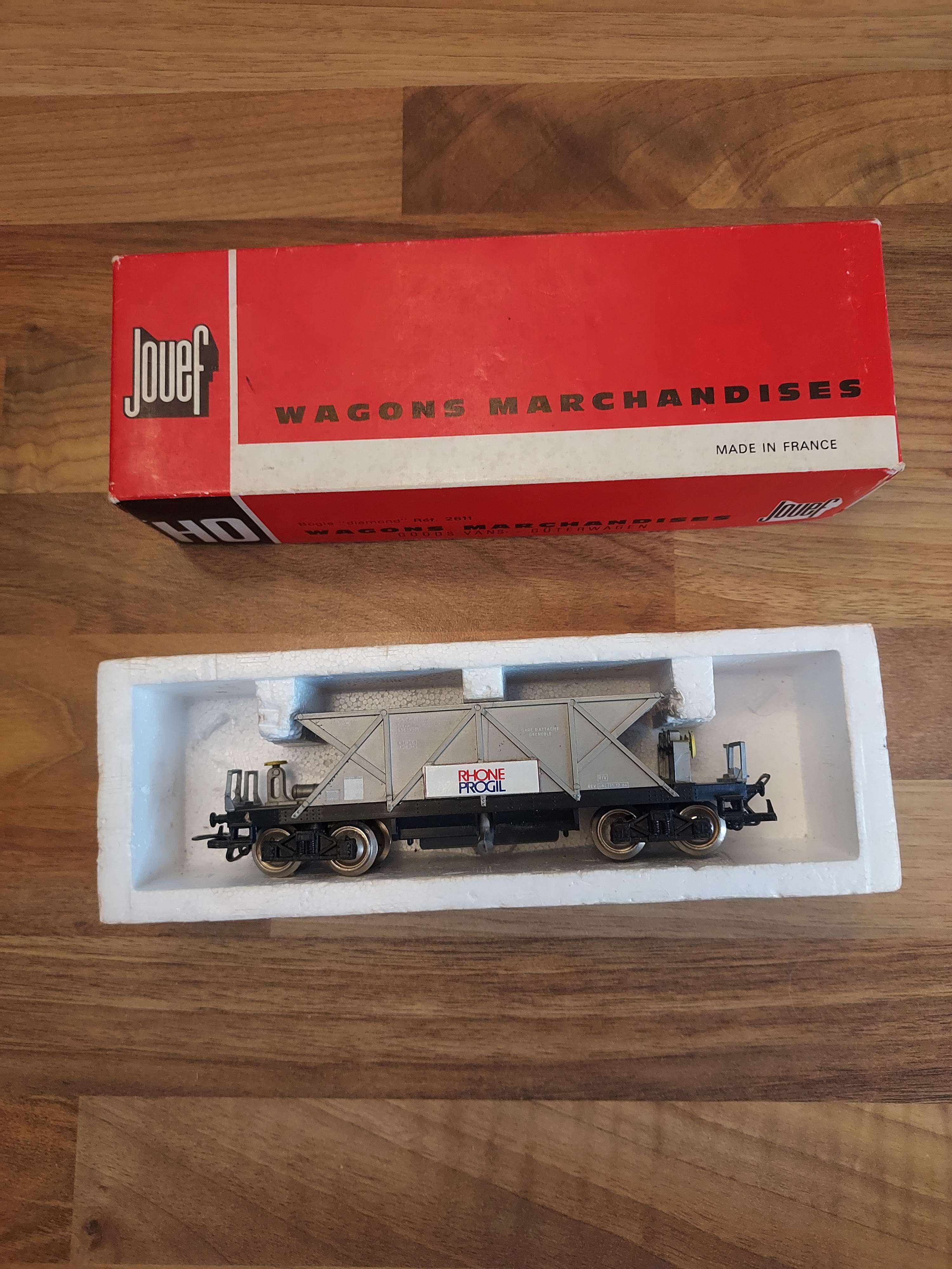 Jouef wagon tr&eacute;mie rhone progil ref 6575 avec boite HO 