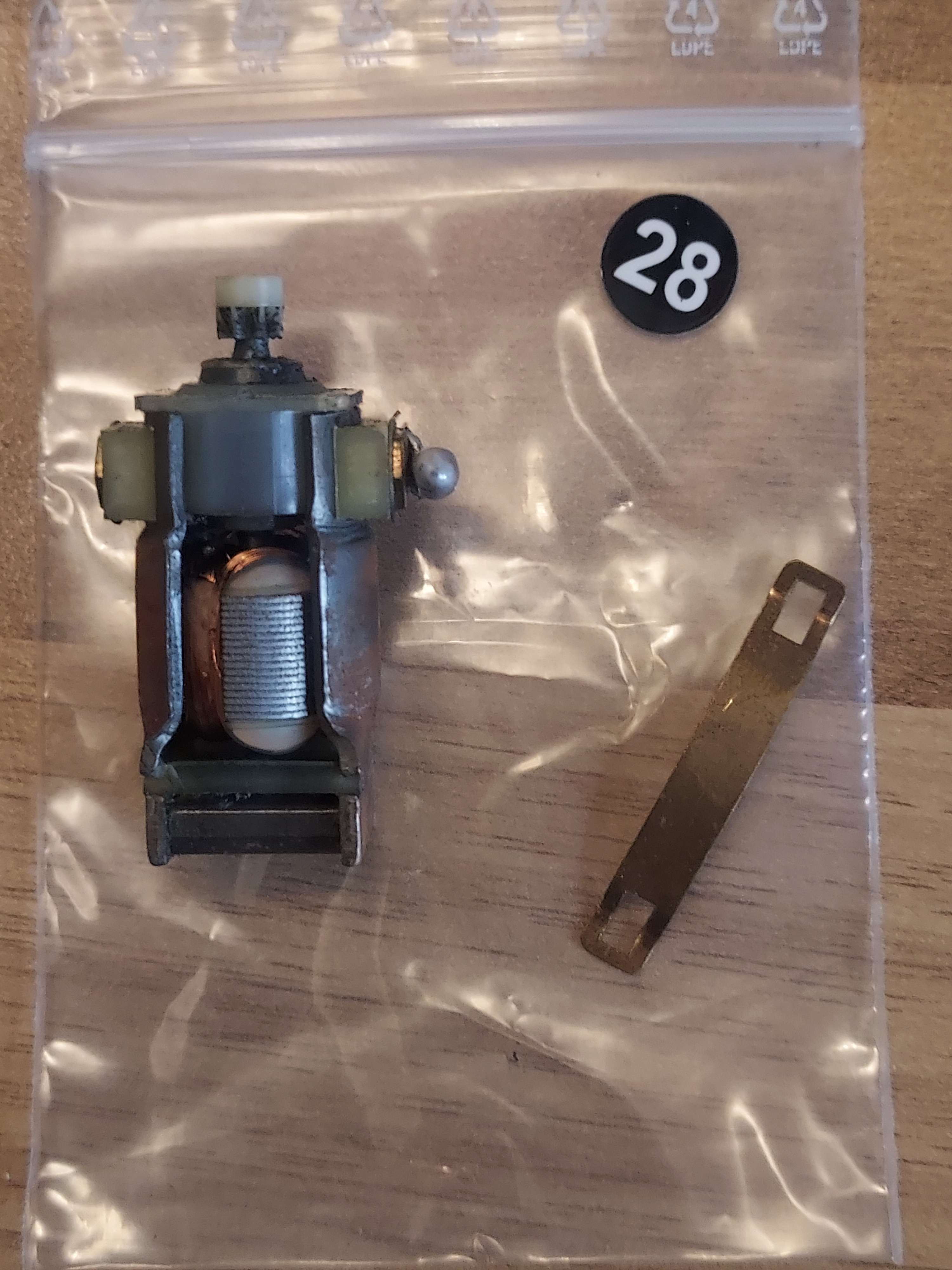 Jouef moteur pour locomotive HO fonctionne ref 28