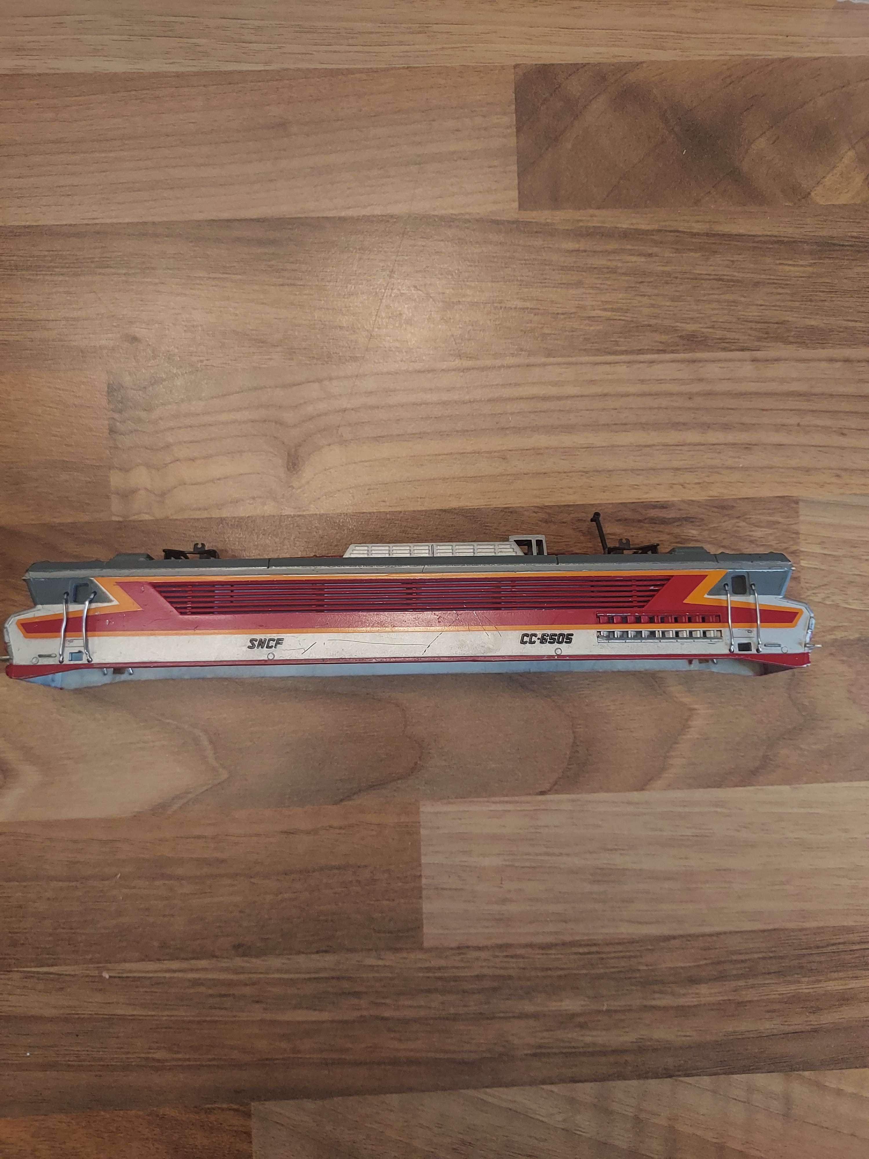 Jouef caisse carrosserie de locomotive cc 6505 HO ref 43