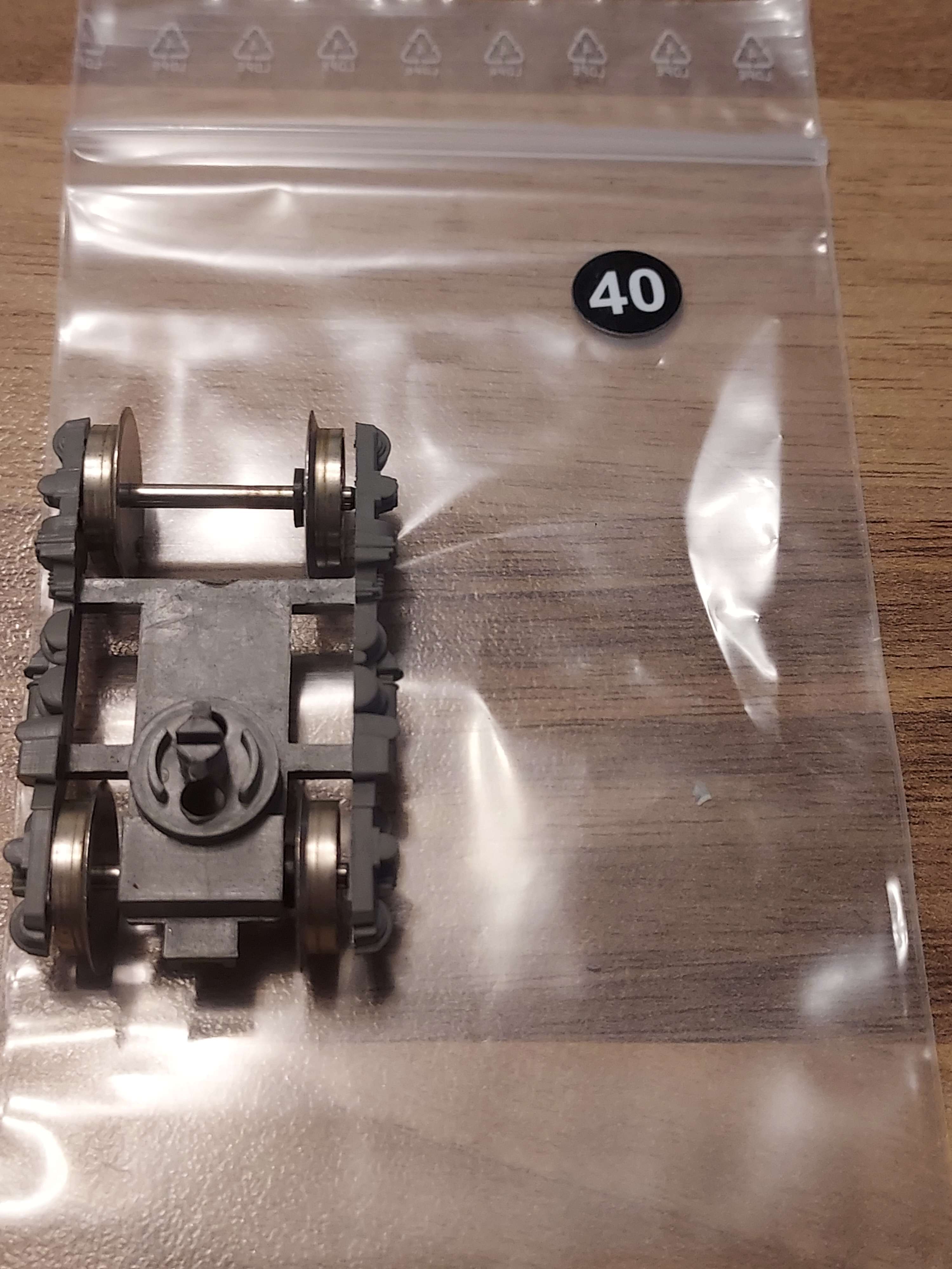 LIMA bogie avant avec essieux de TGV golden series SNCF - HO 1/87 ref 40