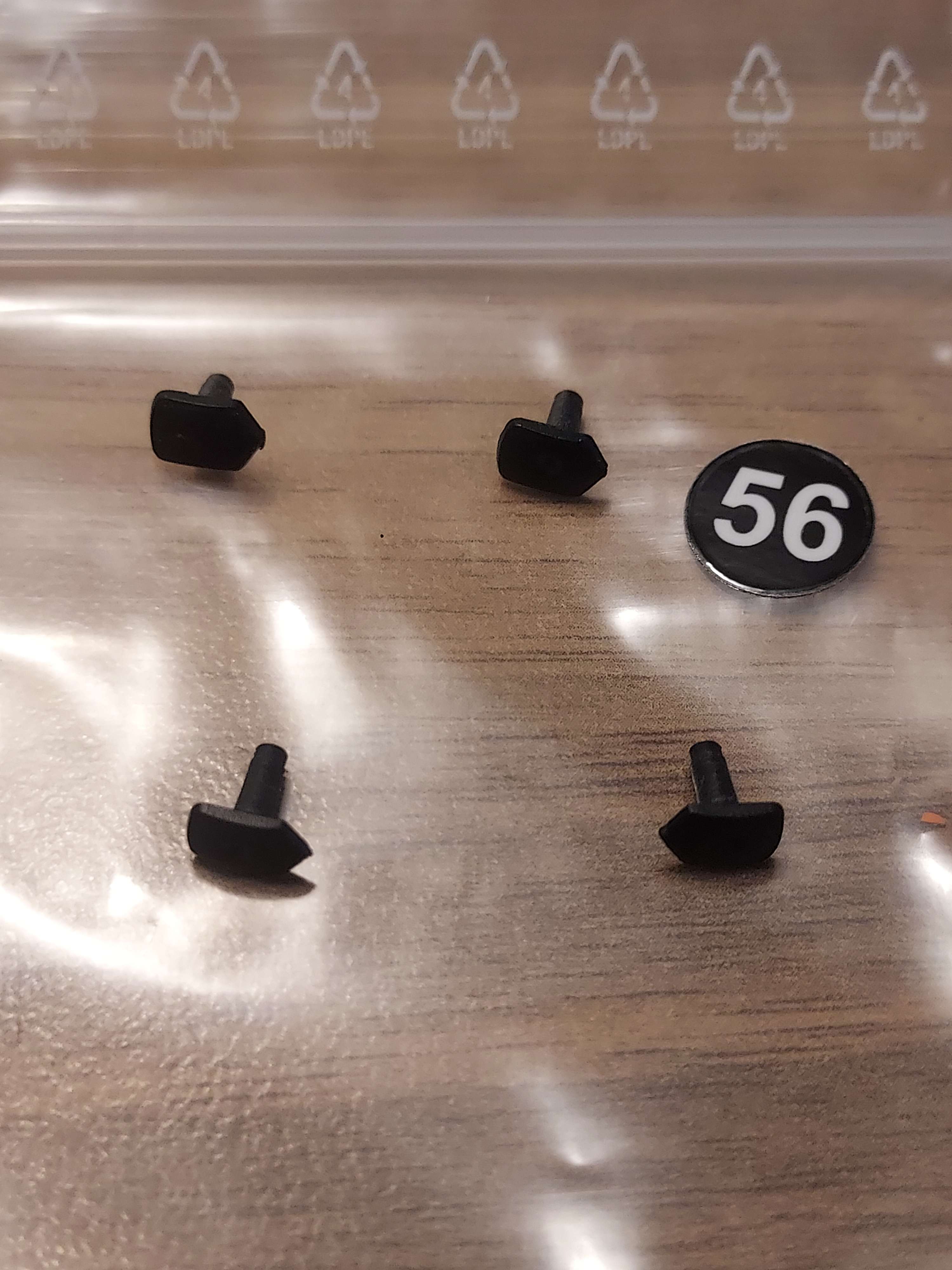 Lima pi&egrave;ces d'origine de tgv golden series tampons HO ref 56