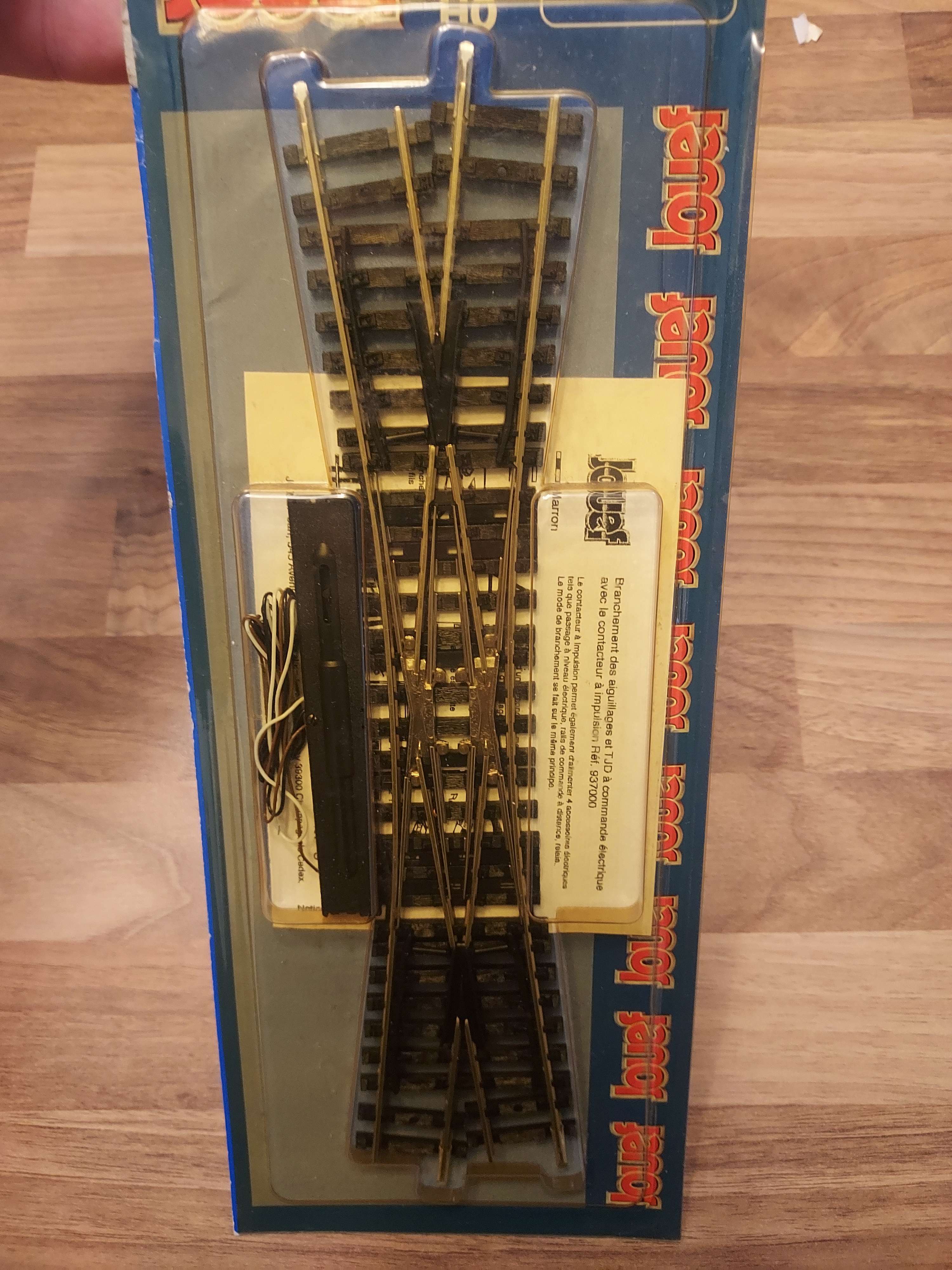 Jouef TJD rails maillechort &eacute;clectique neuf 