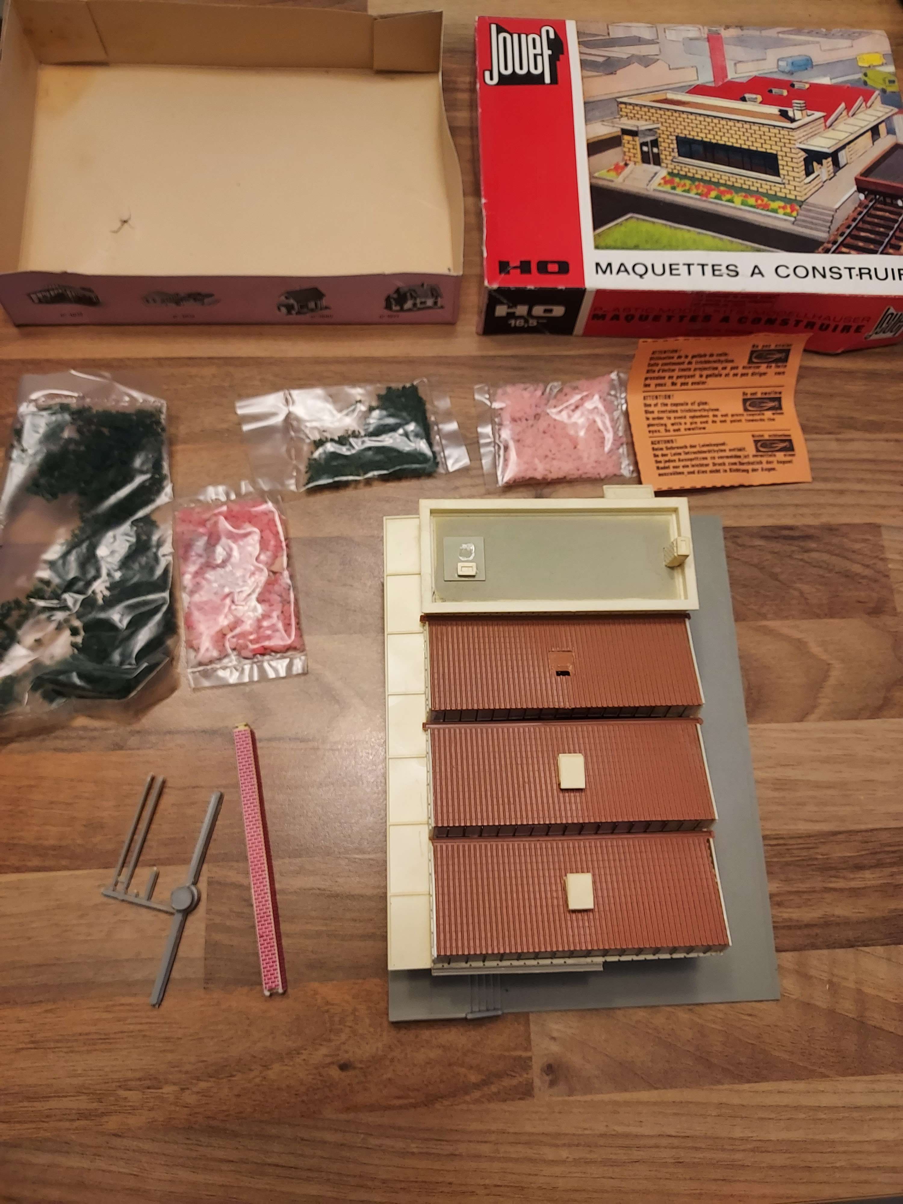 Jouef maquette HO usine ref 1014