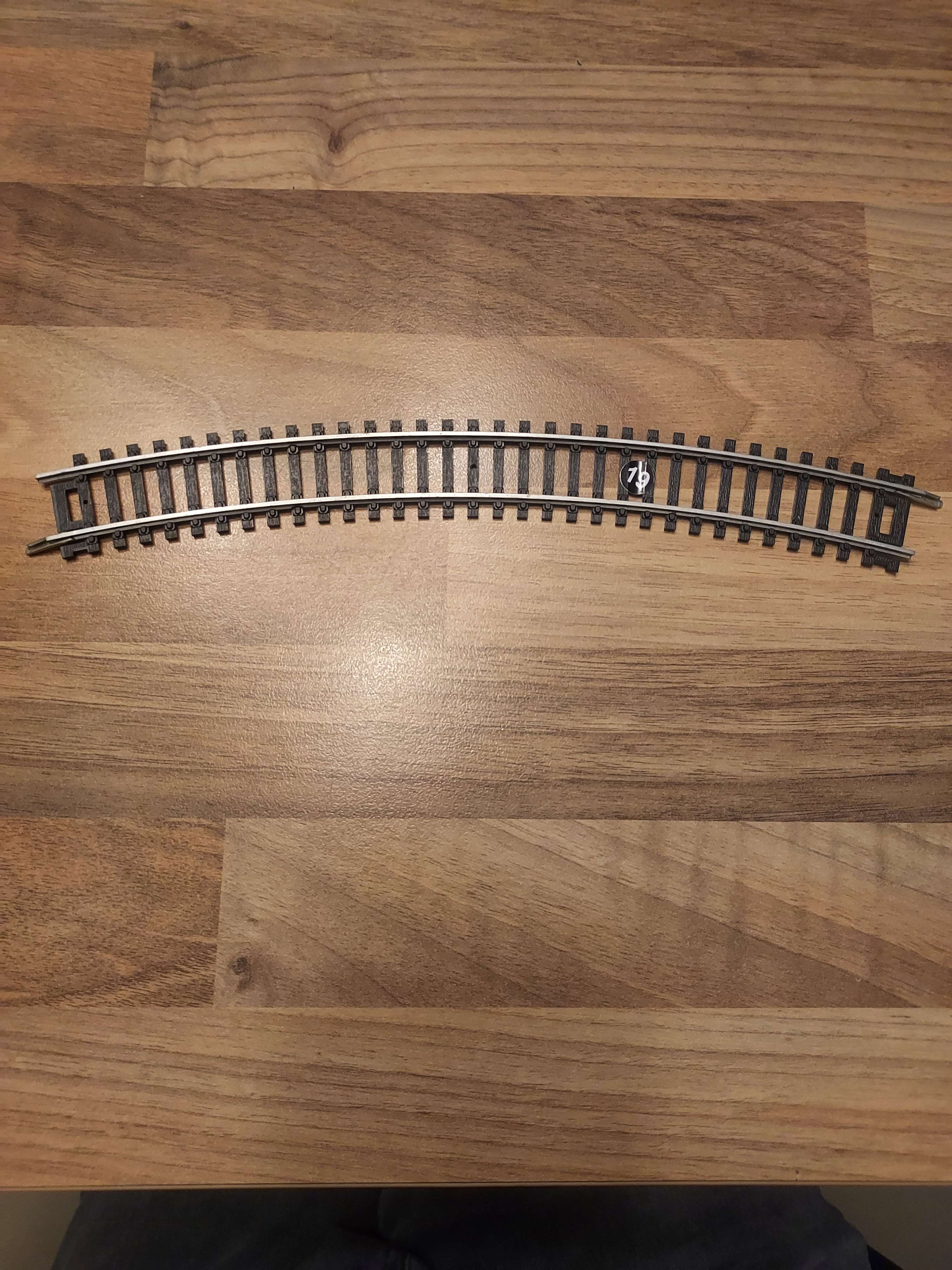 M&eacute;hano rail courbe HO R 18"30' ref 19