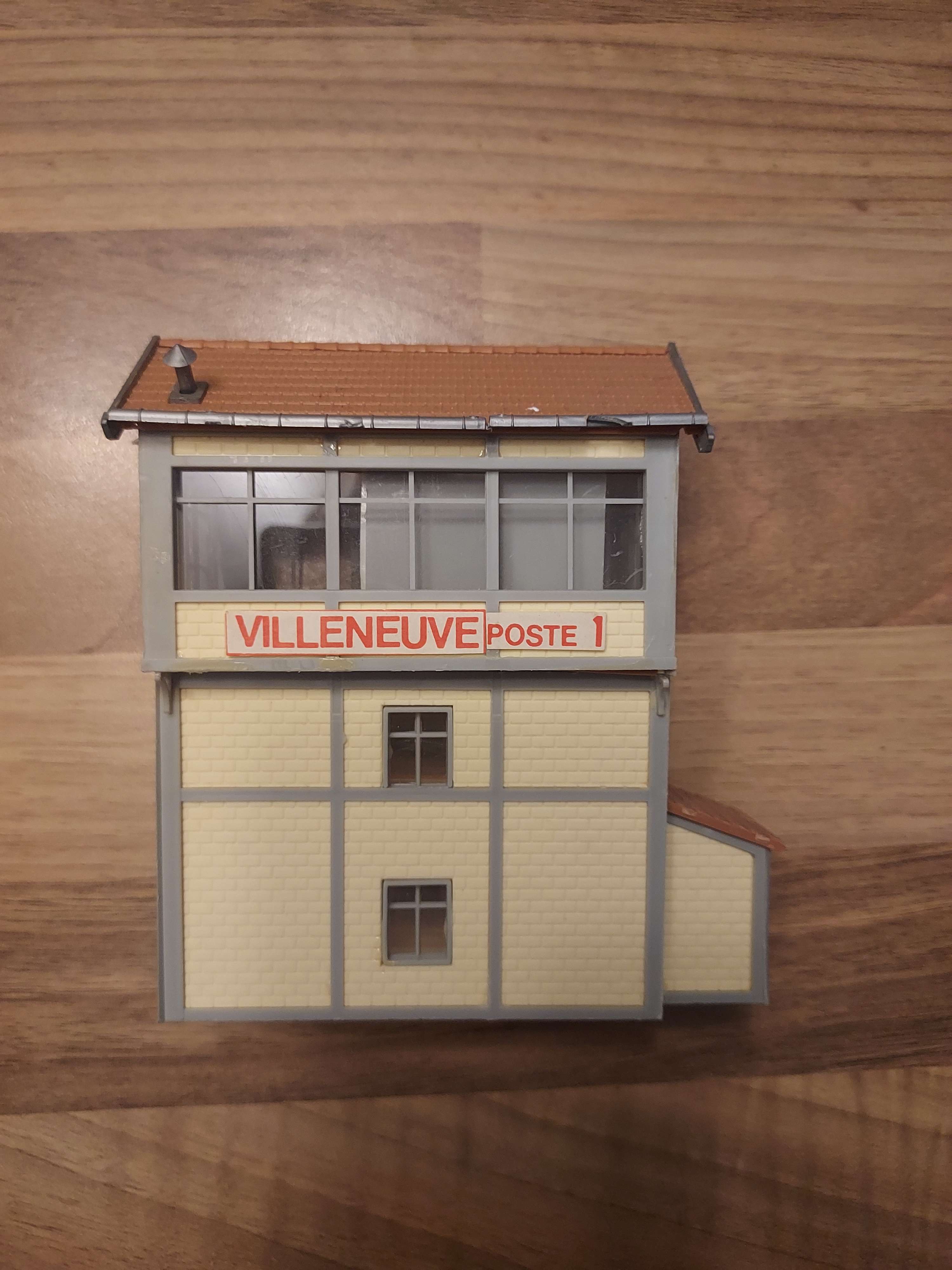 Jouef maquette HO poste d'aiguillage 1/87