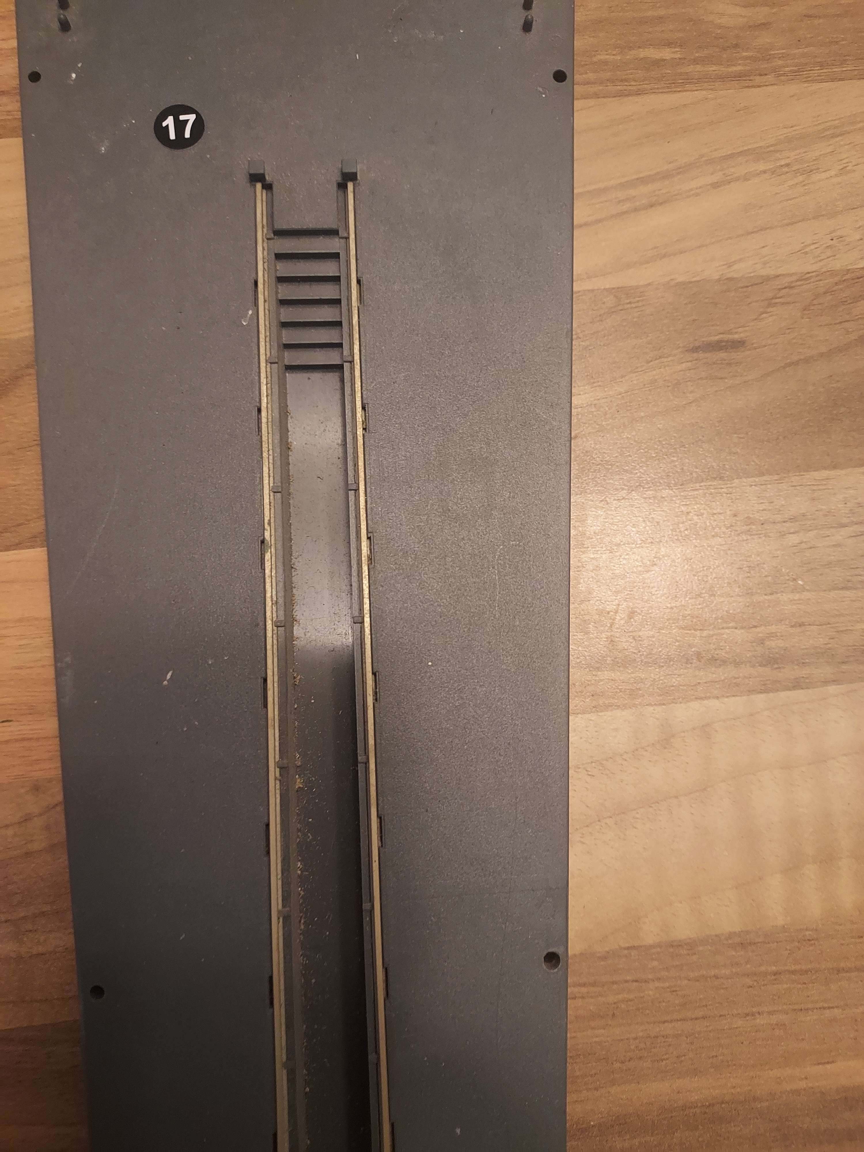 Jouef fosse pour rotond rails maillechort HO ref 17