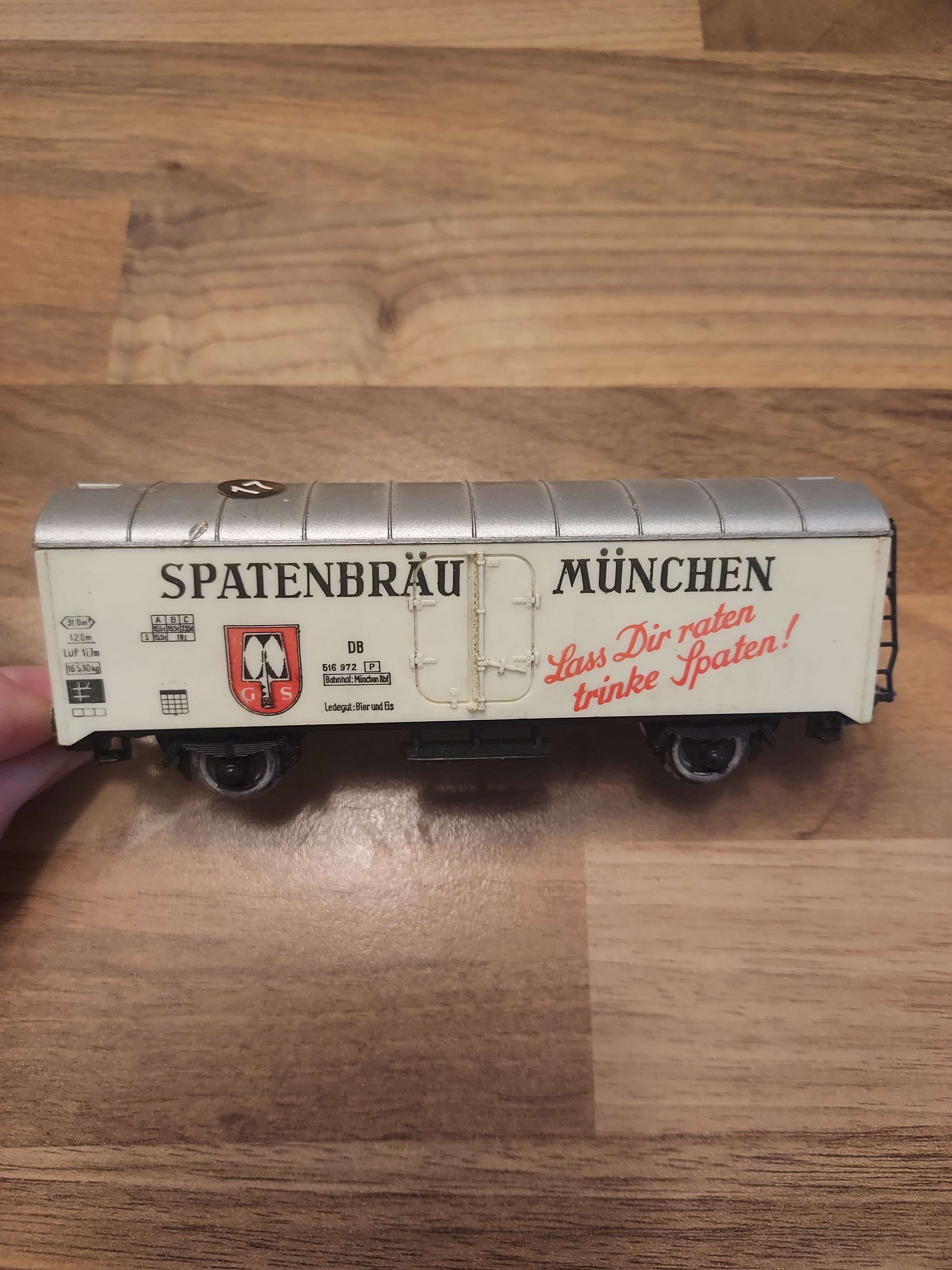 Jouef lima wagon spatenbrau HO ref 17