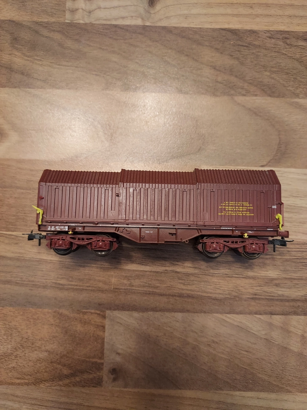 Wagon Plat Jouef HO Avec Véhicules Militaires - 1/87 - édition Limitée