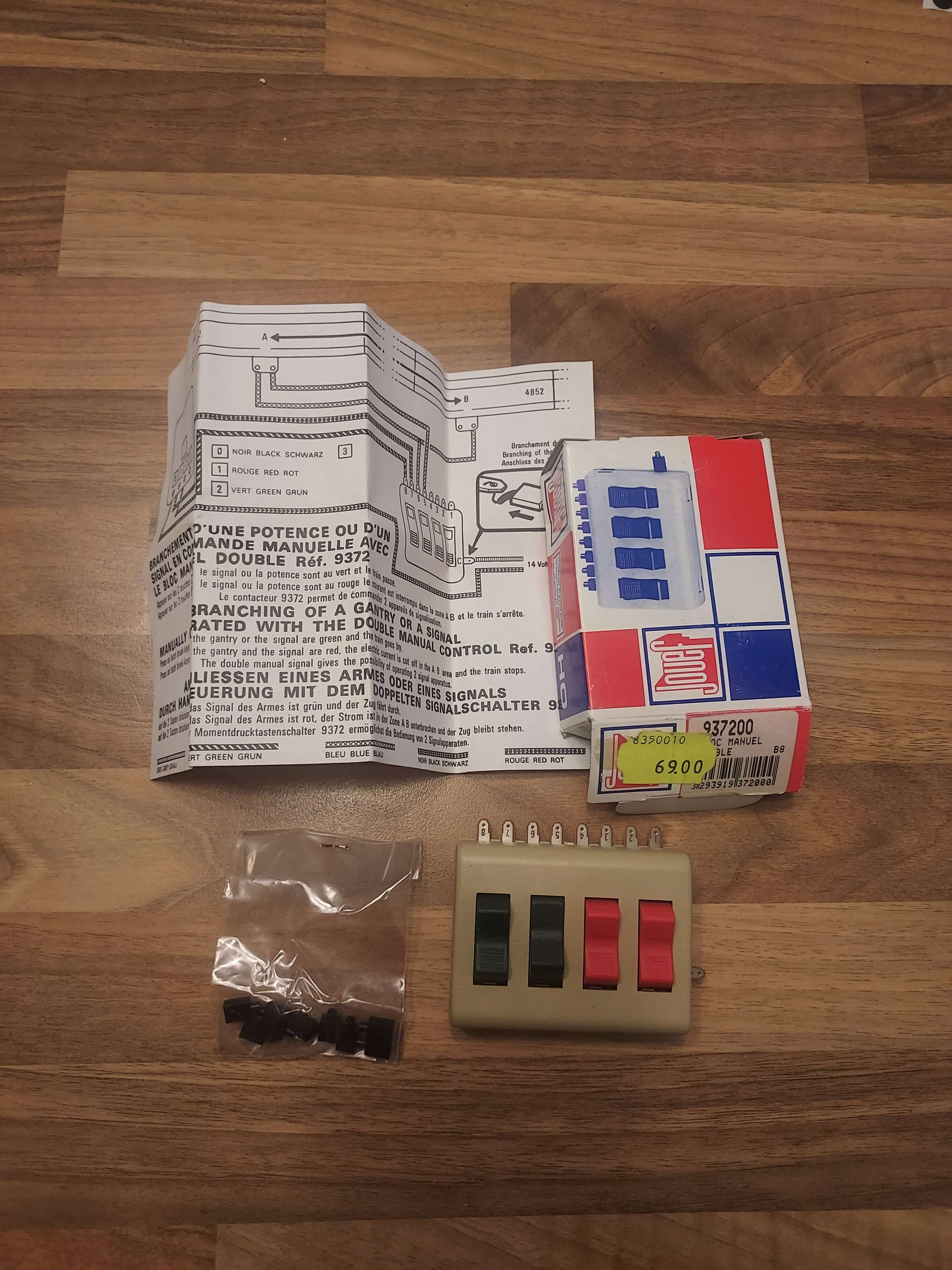 REF 9372 JOUEF UN BOITIER DE COMMANDE DOUBLE HO  