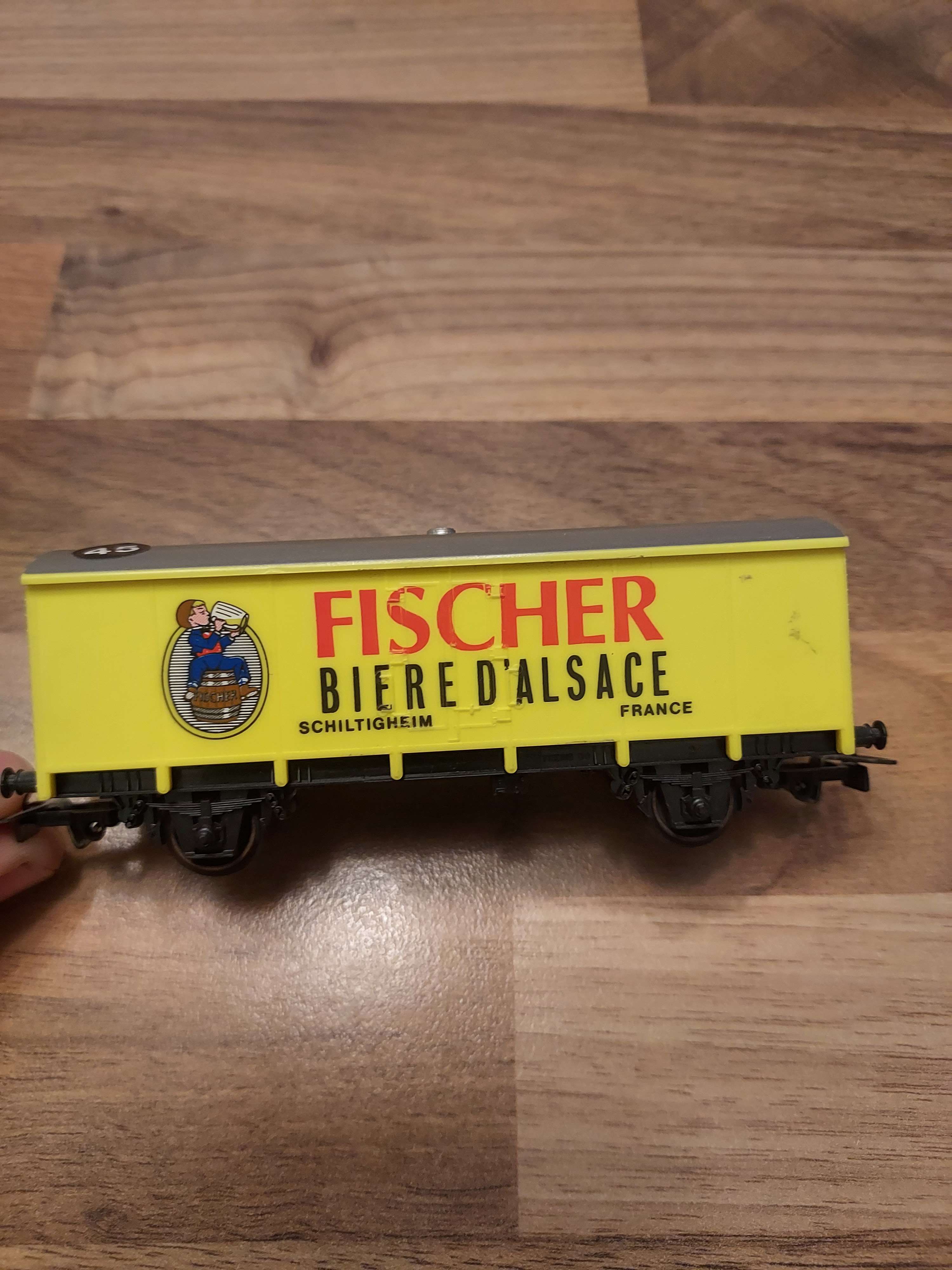 Jouef wagon fischer HO ref 45