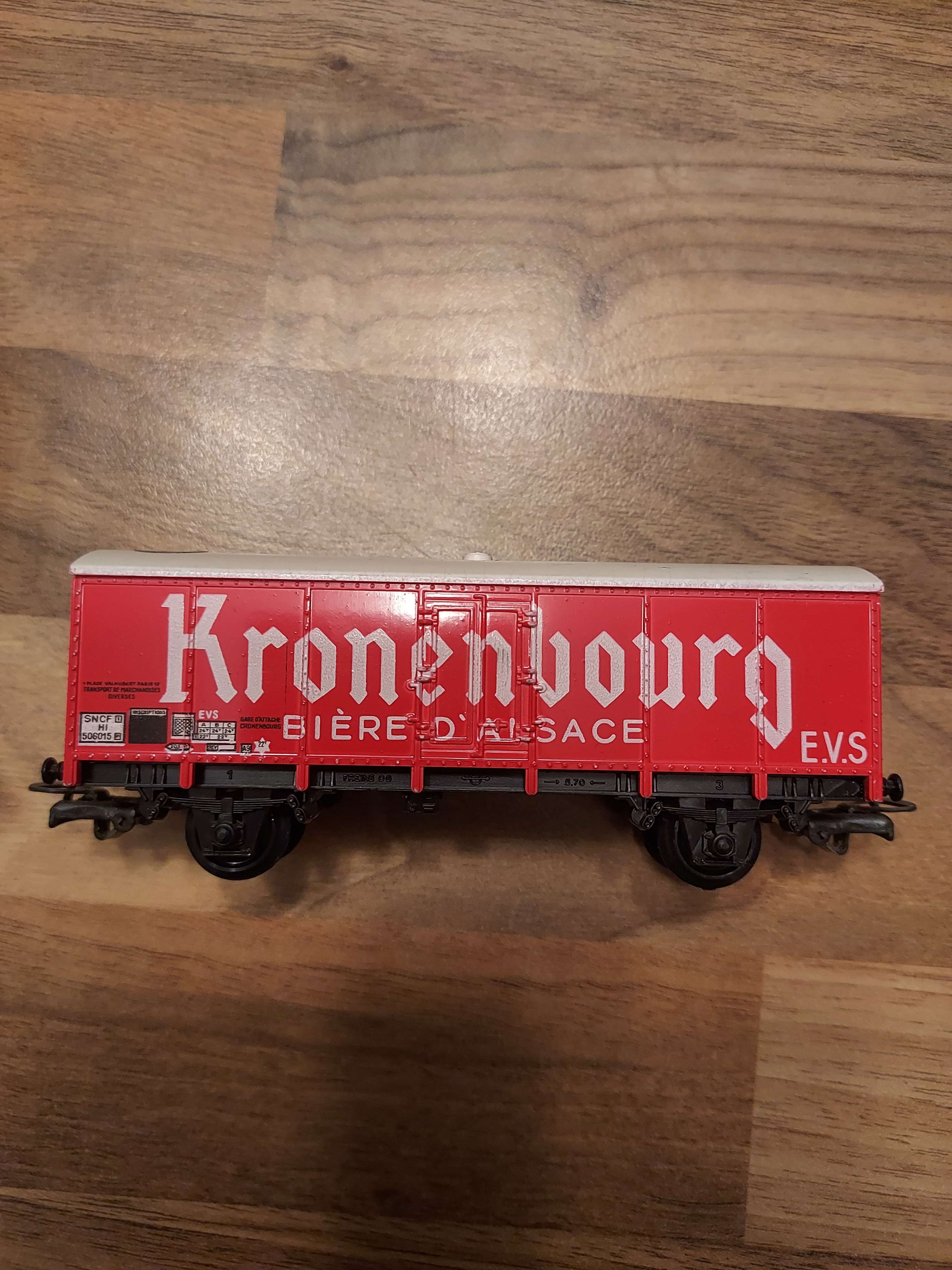 Jouef wagon Kronenbourg Ho ref 93