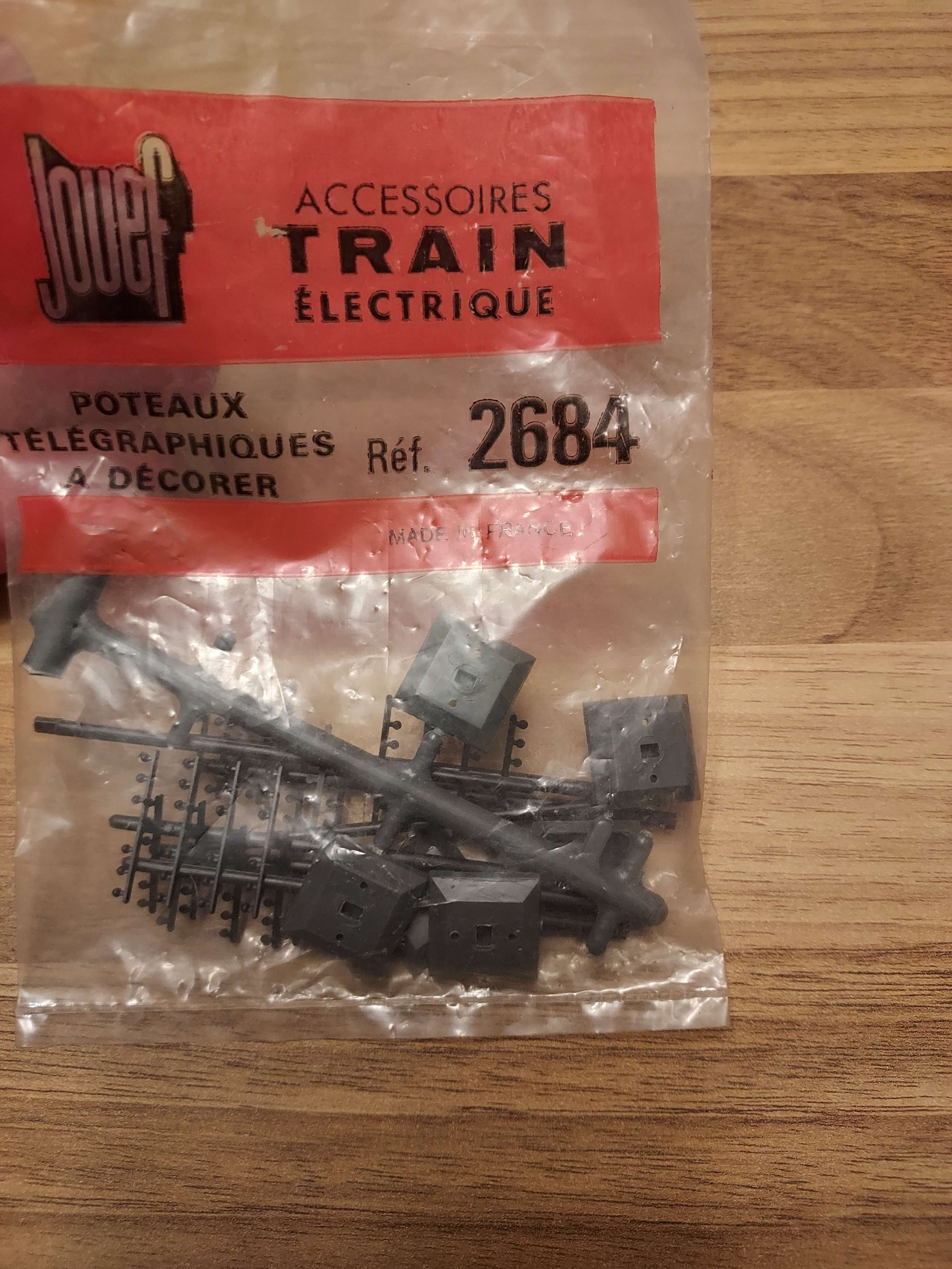 Jouef poteaux t&eacute;l&eacute;graphiques  ref 2684 HO 