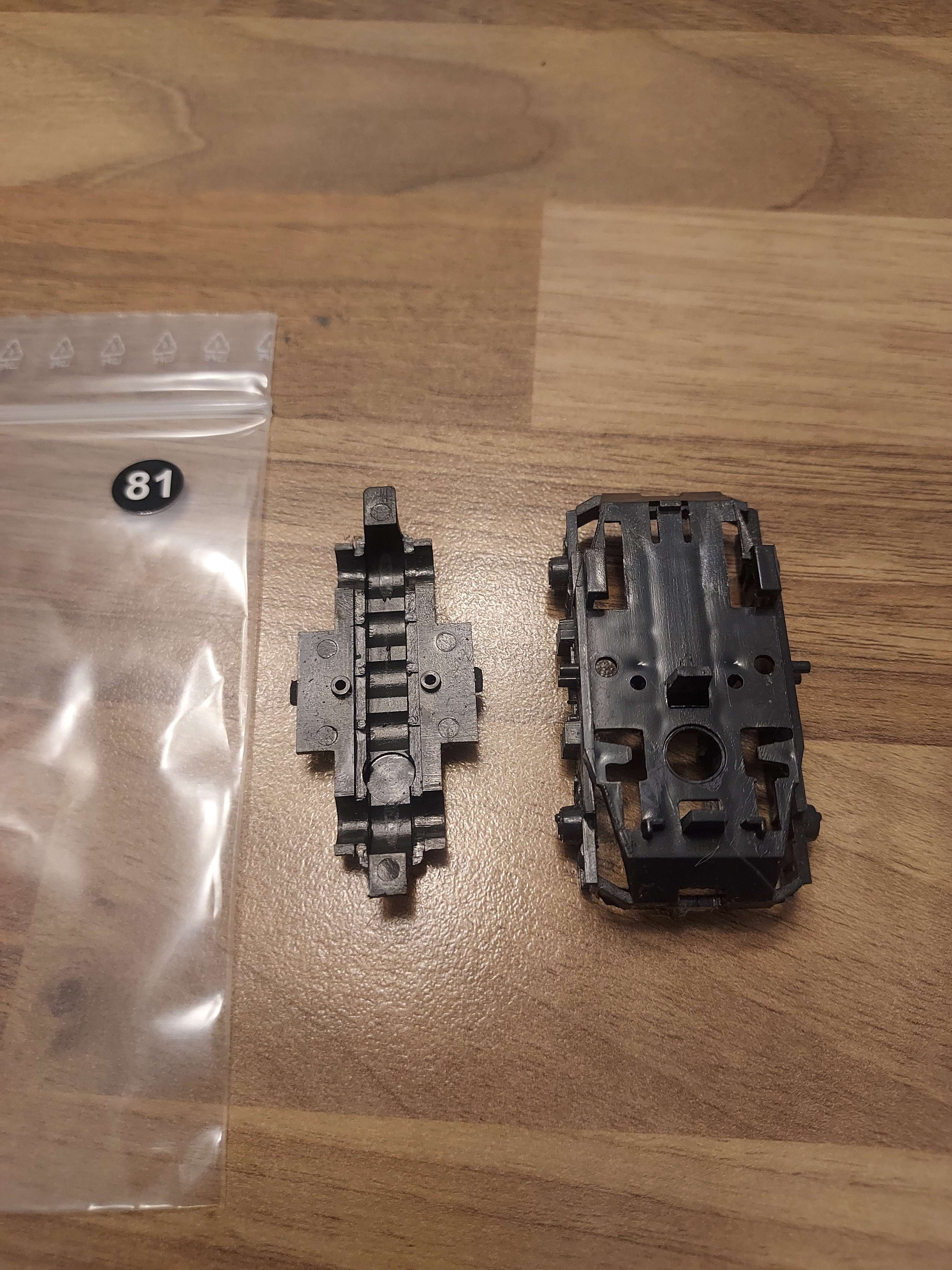 Fobbi Bogie porteur pour moteur locomotive ref 81