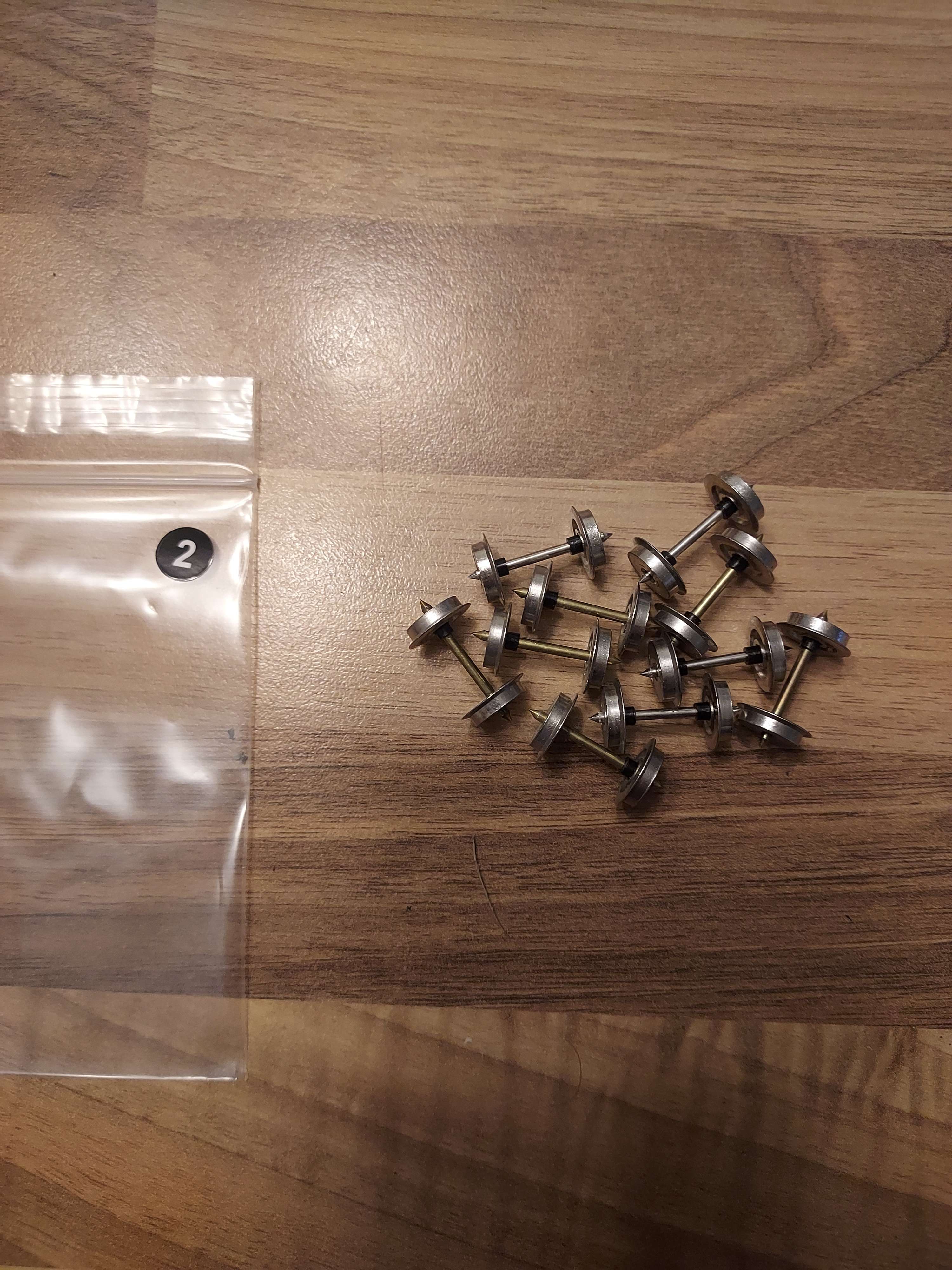 Lot de 10 essieux isoler fobbi tgv sud est Ho ref 2