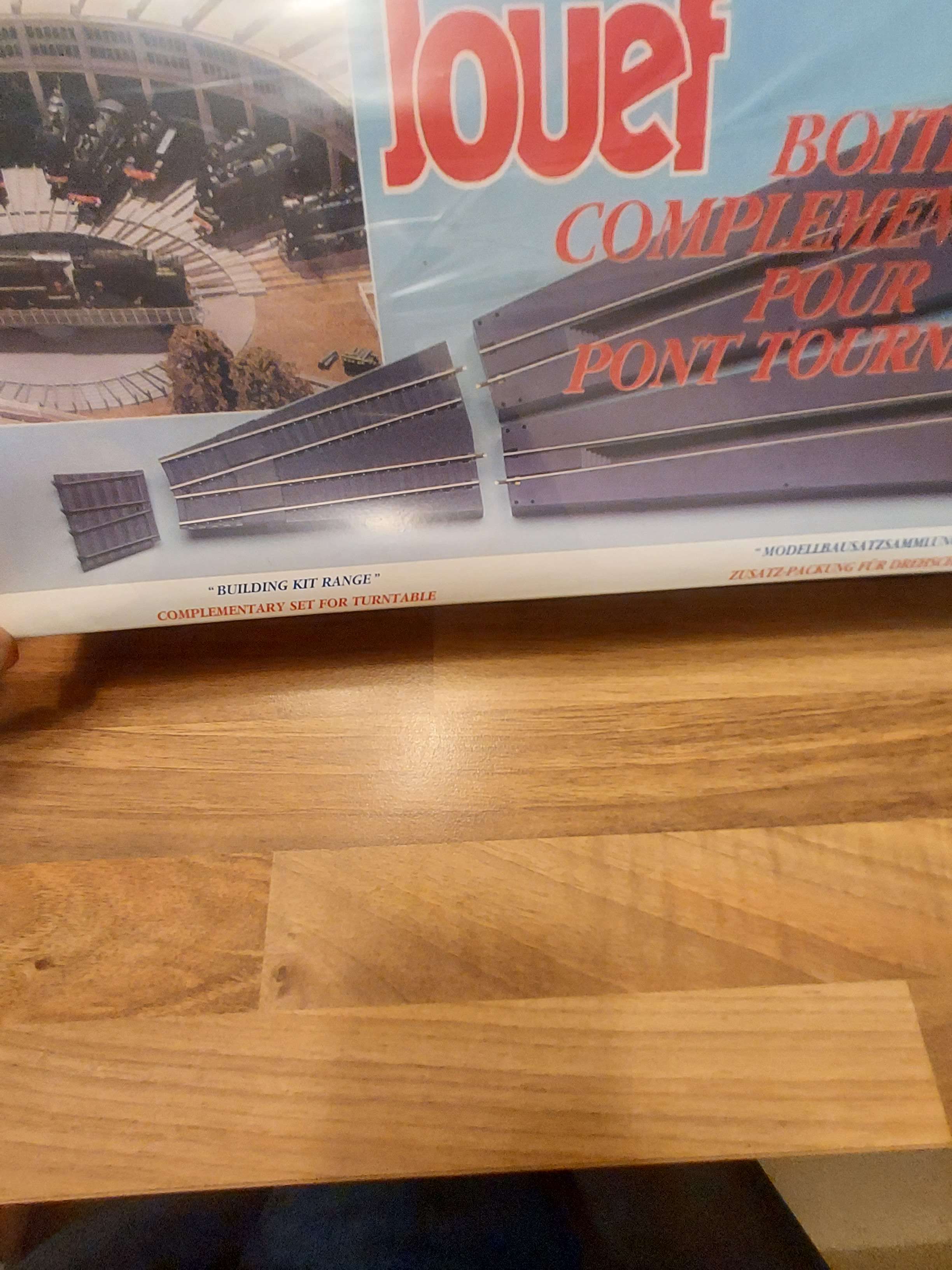 Jouef Bo&icirc;te compl&eacute;mentaire pour pont tournant HO sous blister ref 1024