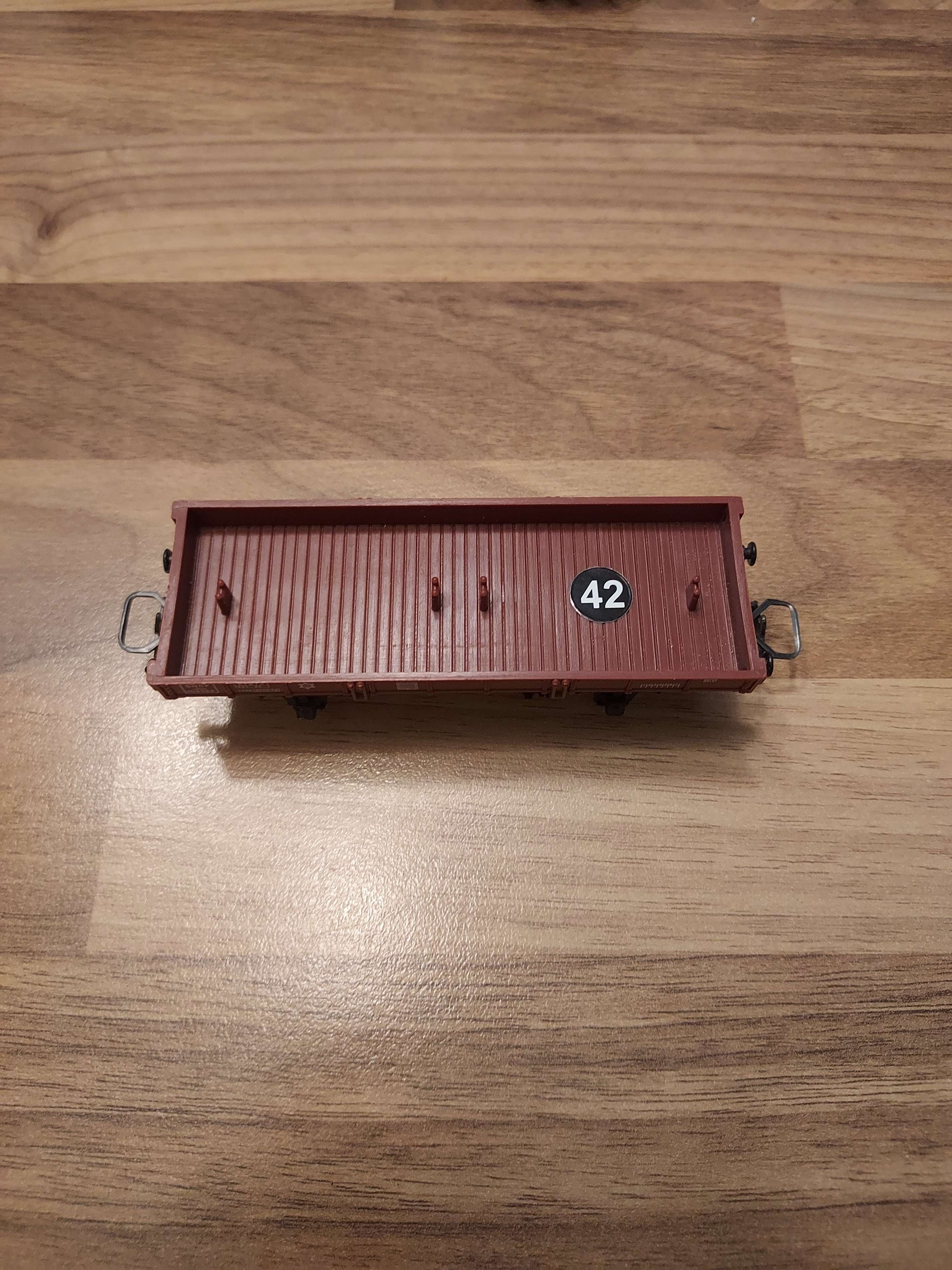 Jouef wagon plat porte container Ho ref 42