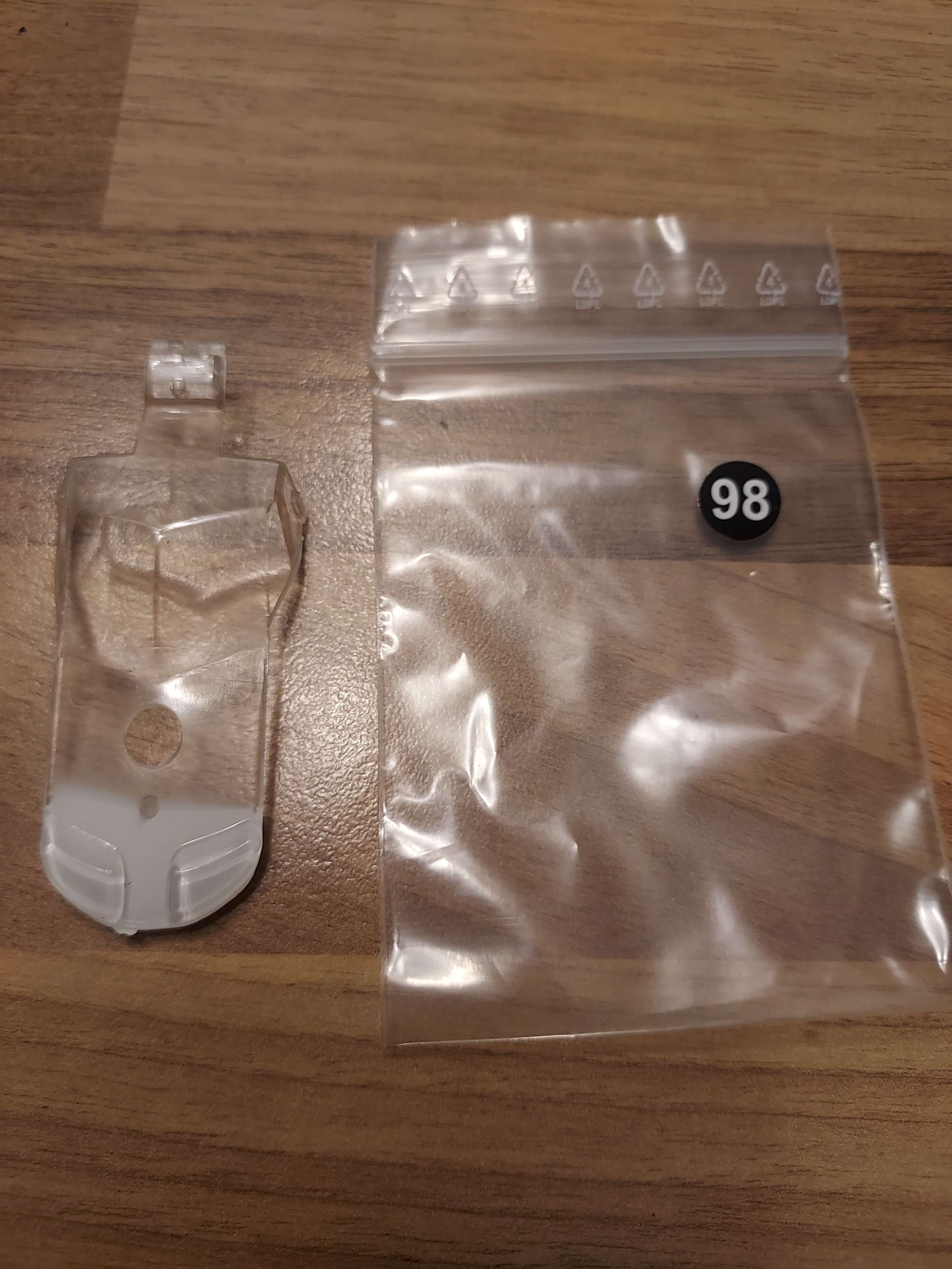 Jouef vitre pare-brise pour tgv sud est HO ref 98