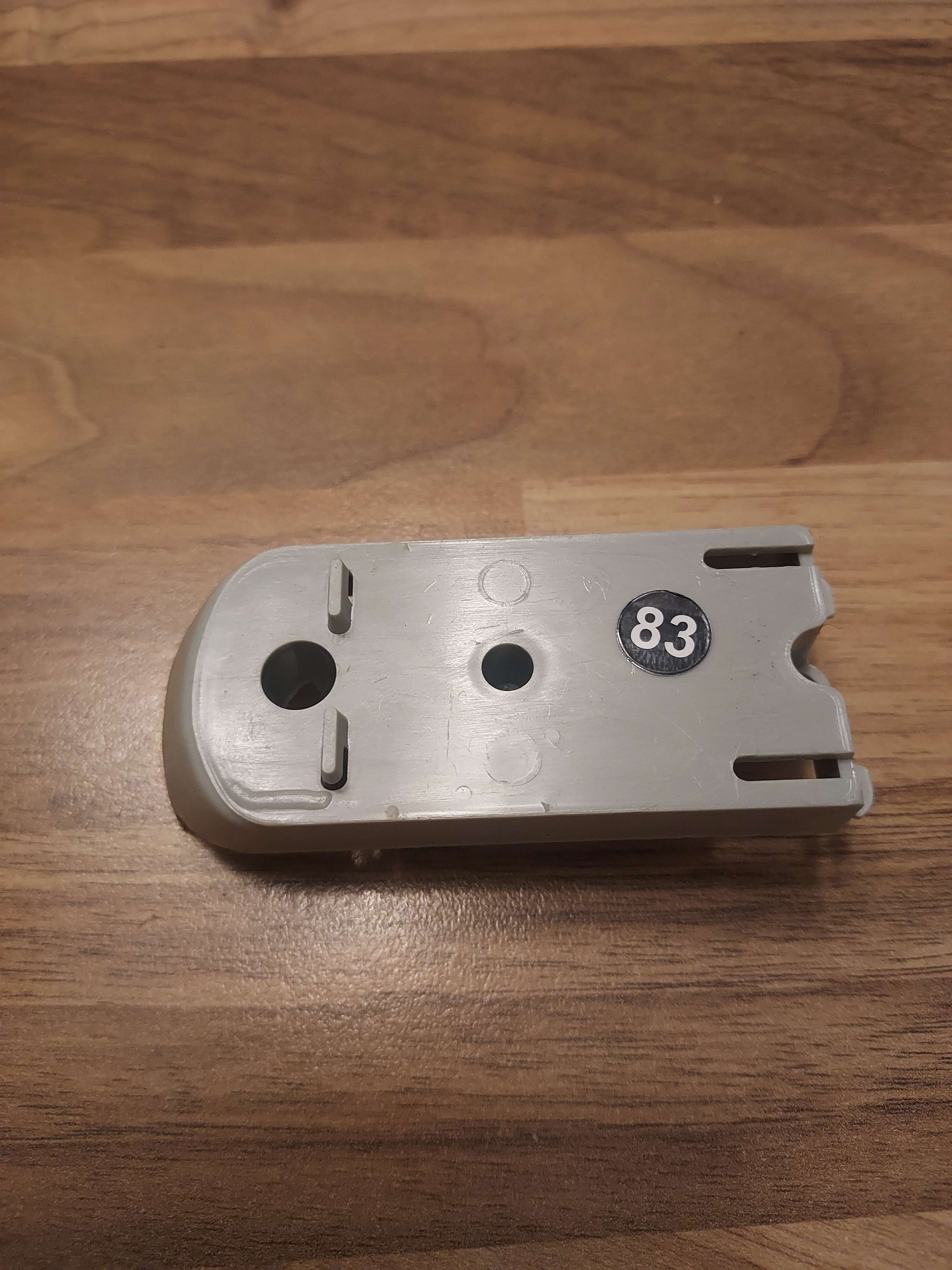 JOUEF vitrage c&ocirc;t&eacute; bogie porteur d'autorail PANORAMIQUE - HO 1/87 ref 83