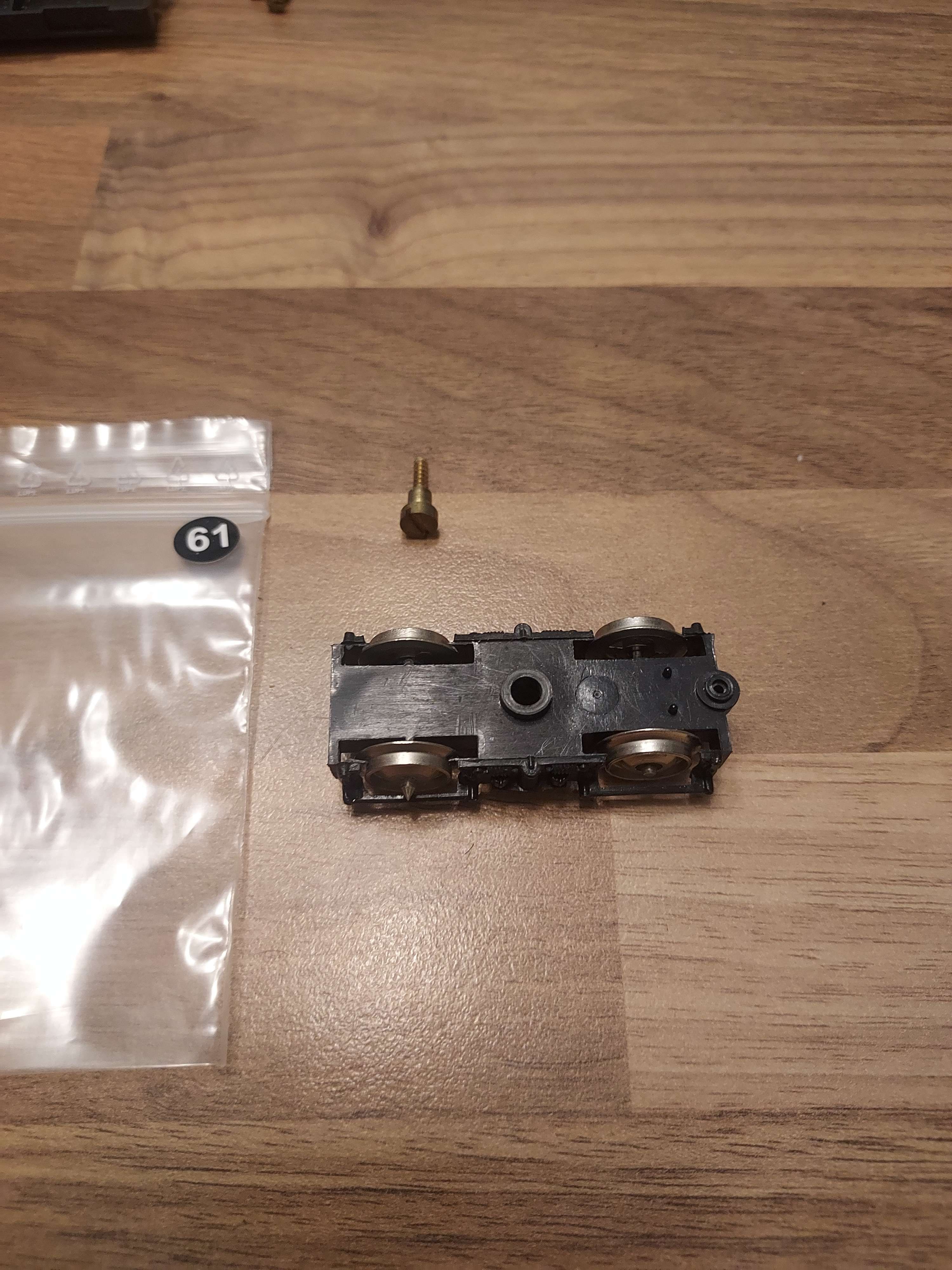 Jouef bogie autorail panoramique avec vis HO  REF 61