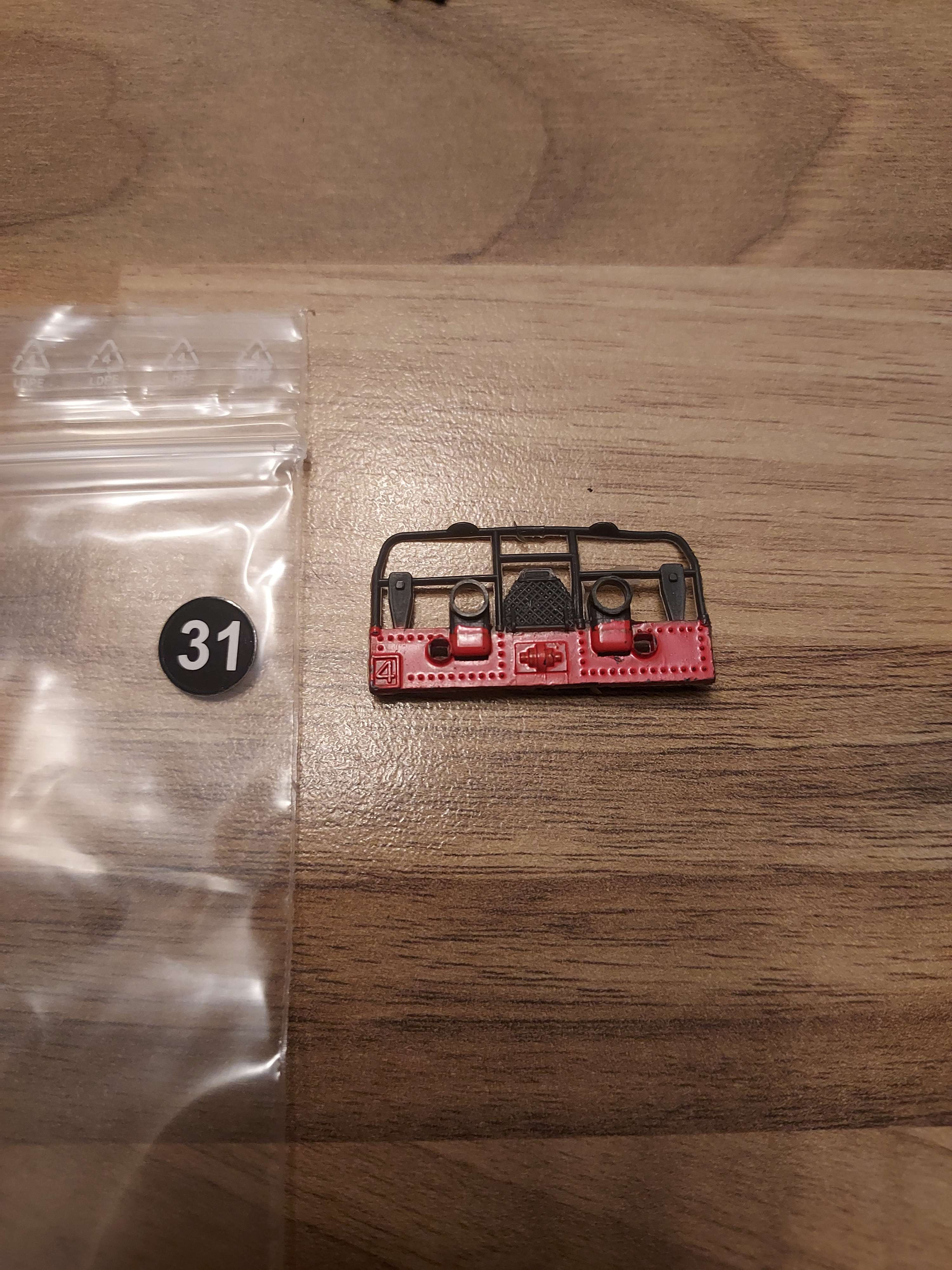 Jouef rambarde garde-corps de locomotive BB 66150 HO ref 31 